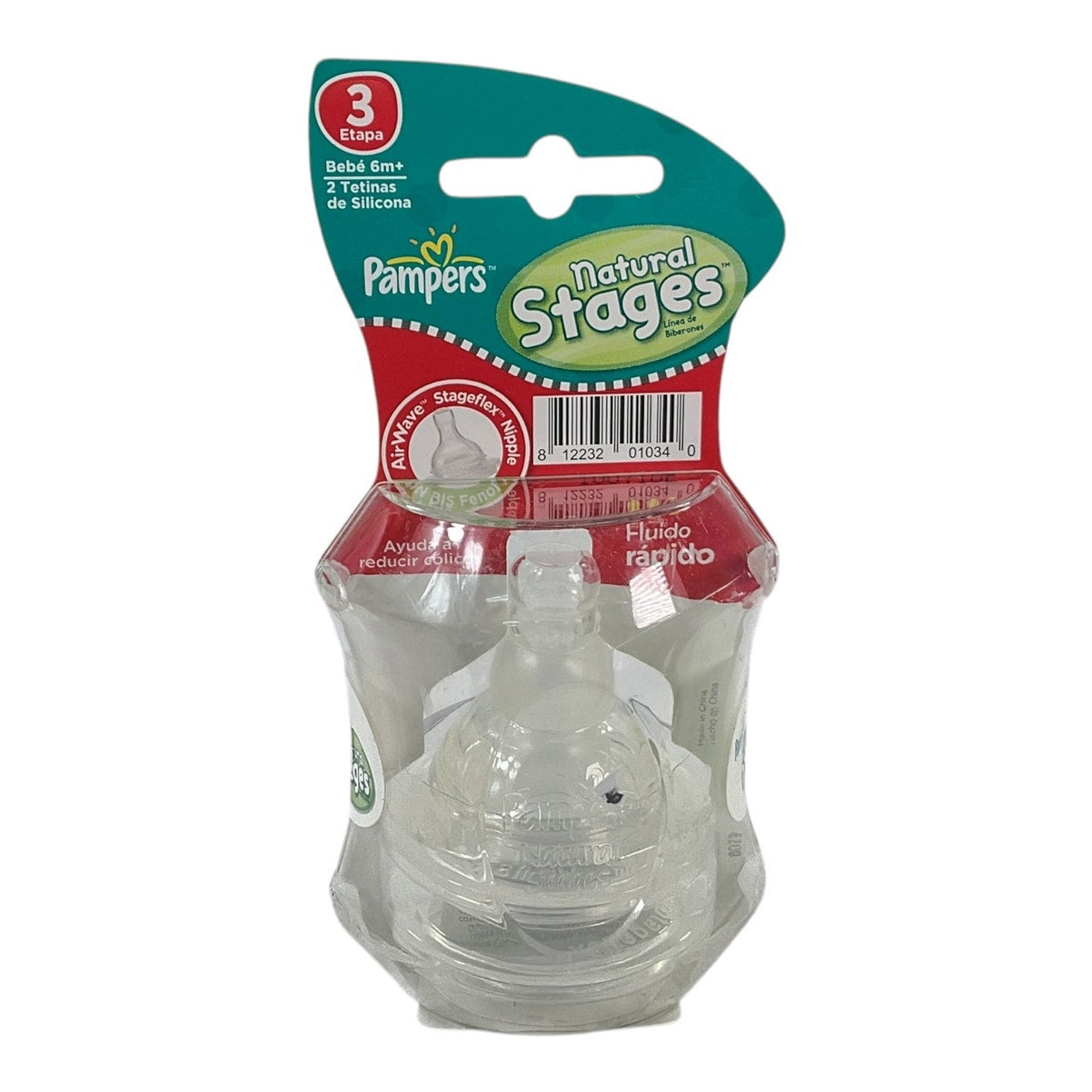 Mamaderas de flujo rápido (Pampers)