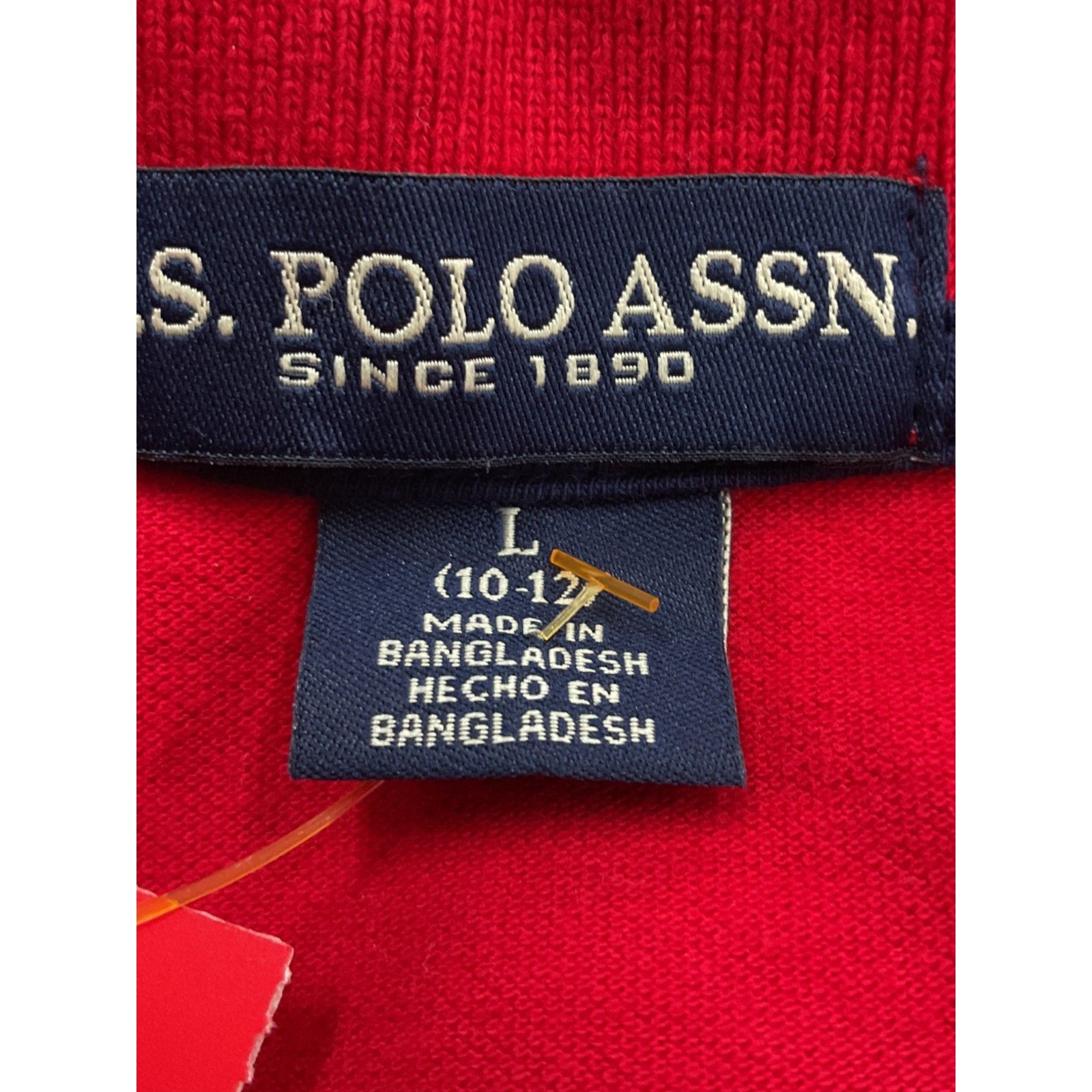Camisa Tipo Polo niño 10/12 (U.S. POLO ASSN.)