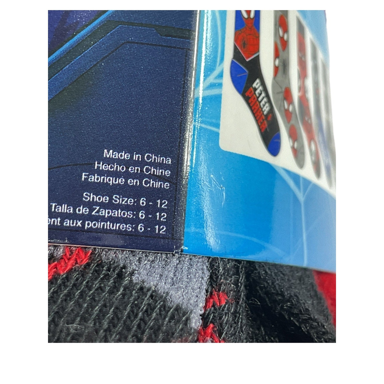 Set de  Calcetines 6-12 (Marvel)