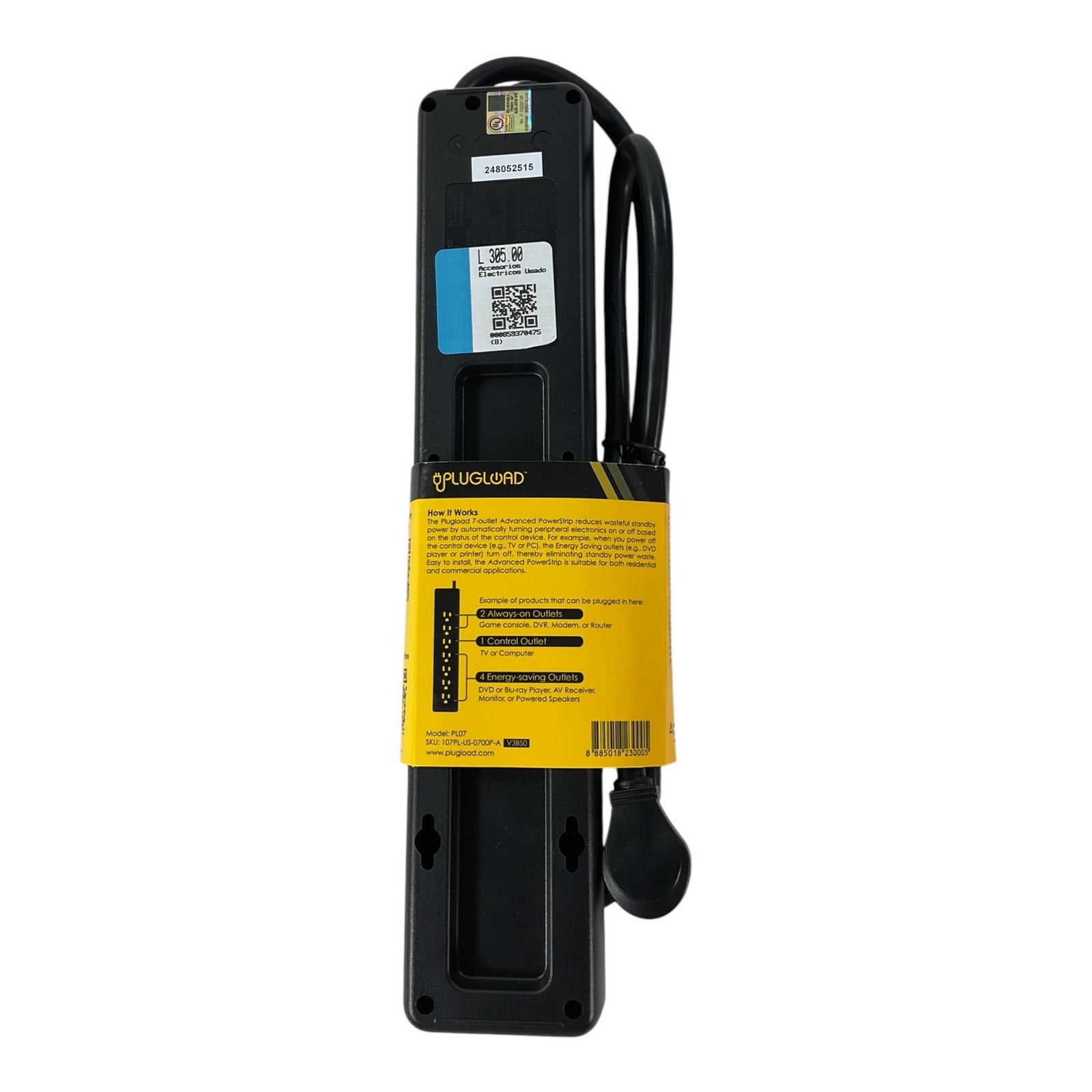 Extensión múltiple (PLUGLOAD)
