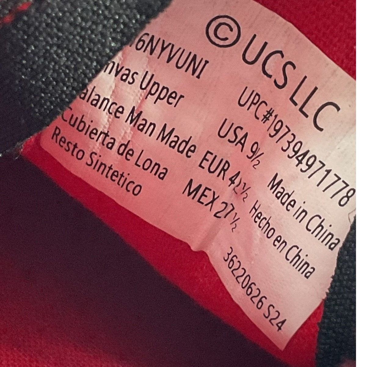 Zapato 9.5
