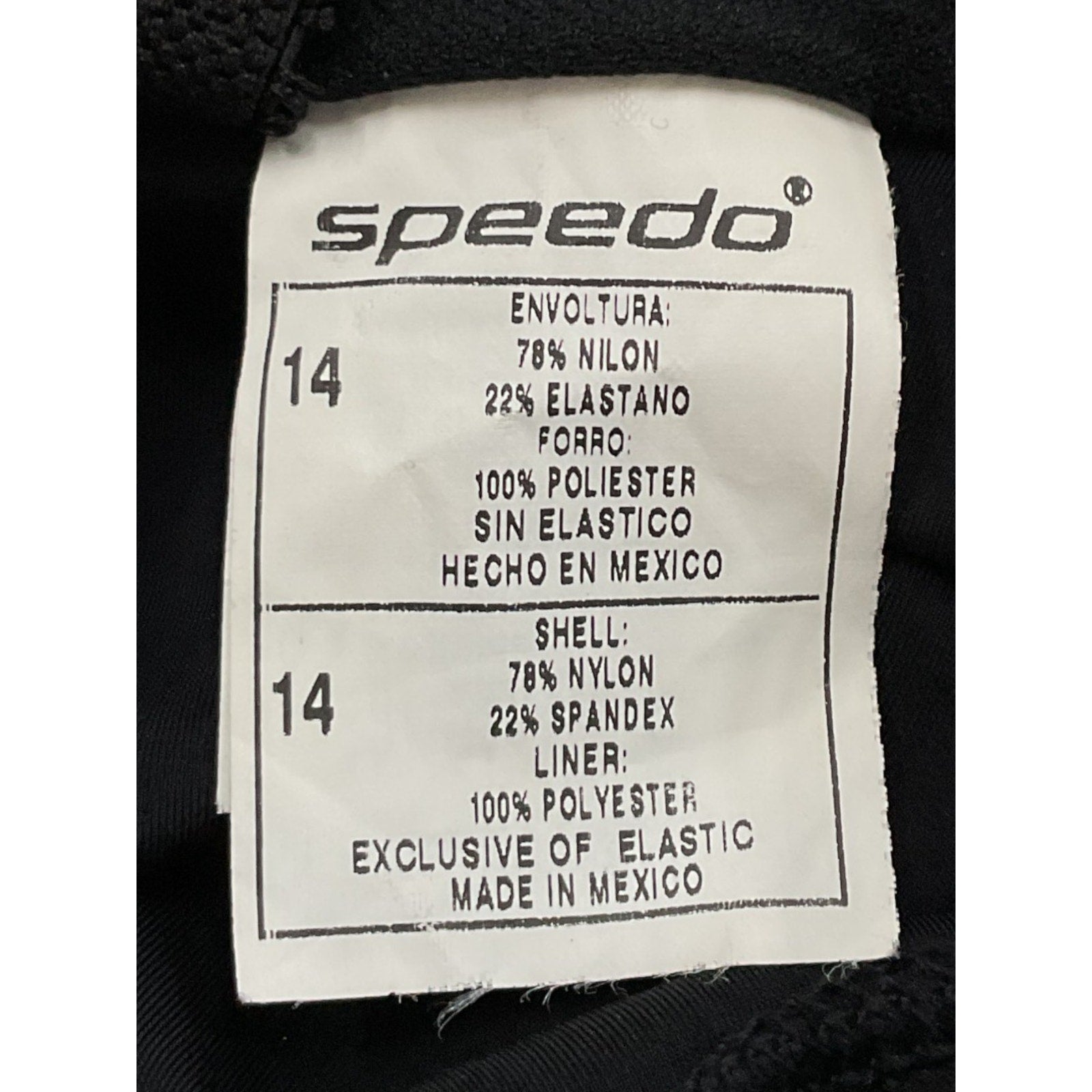 Traje de Baño Dama 14 (Speedo)