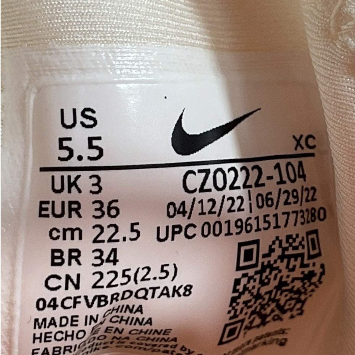 Tenis 5.5 (Nike)