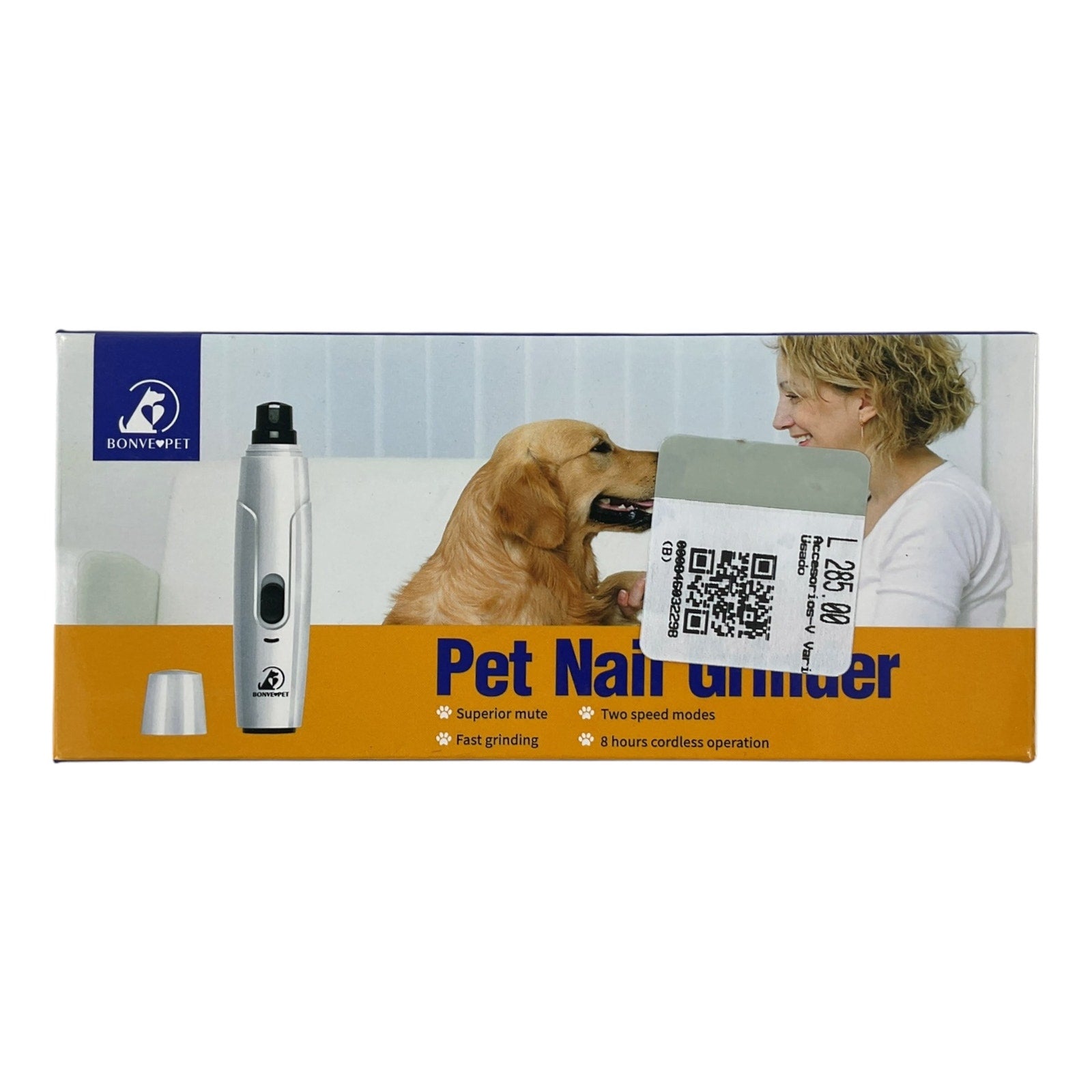 Limador eléctrico de uñas para mascotas (BonvePet)
