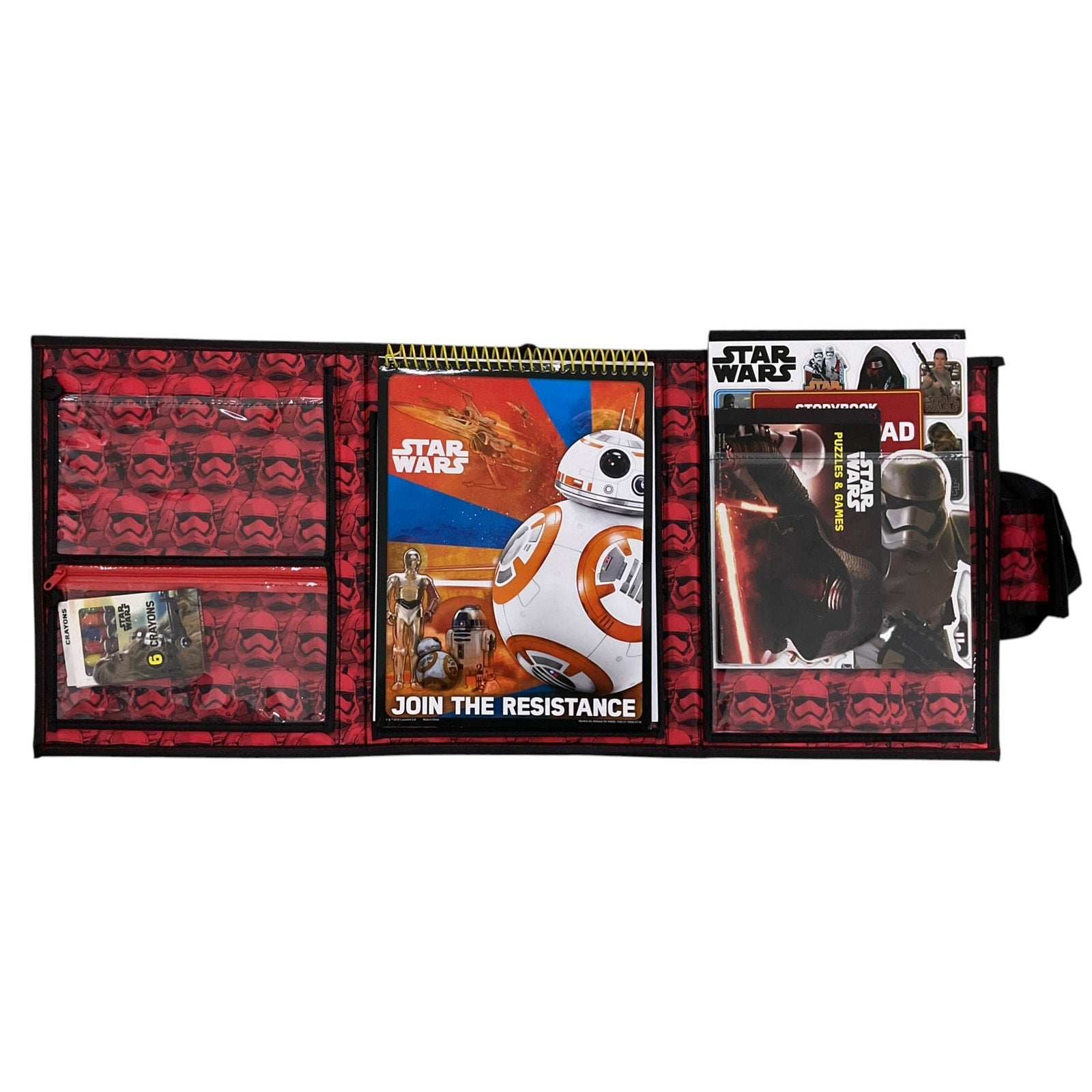 Libro para colorear y stickers (Star Wars)
