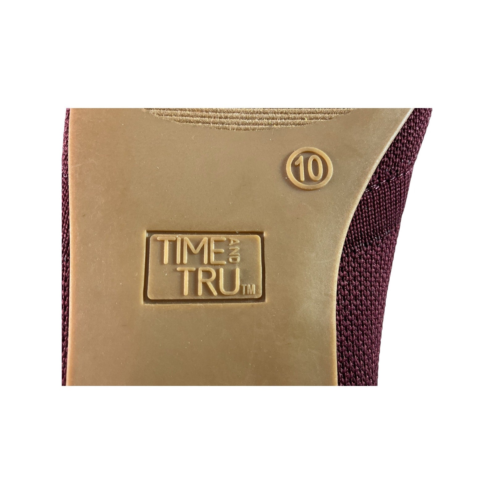 Zapatilla 10 (TIME AND TRU)
