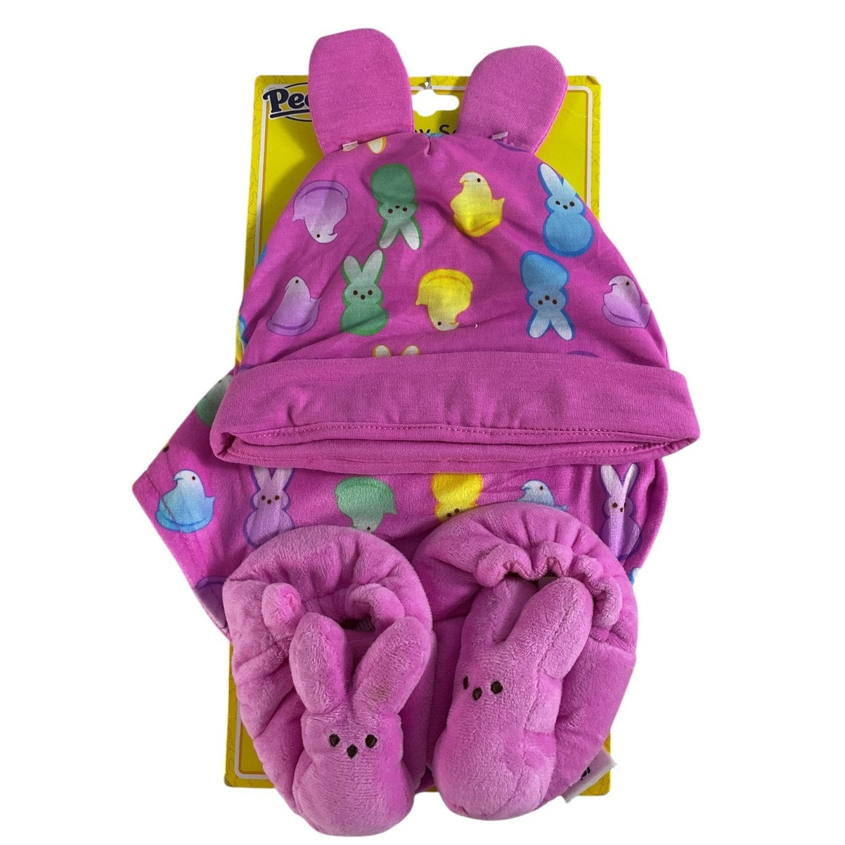 Set de Gorro, baberos y pantufla