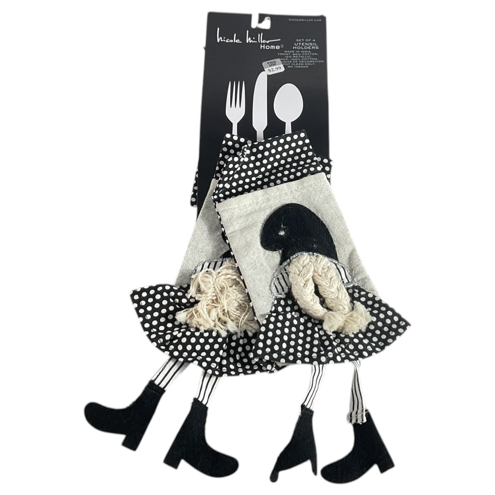 Soporte guía para utensilios de cocina (Nicole Miller)