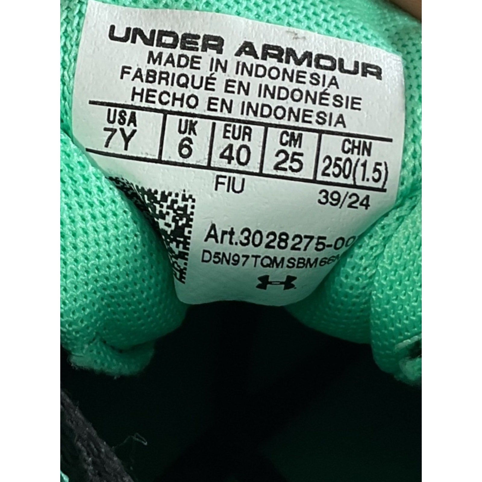 Tenis 7Y (Under Armour)