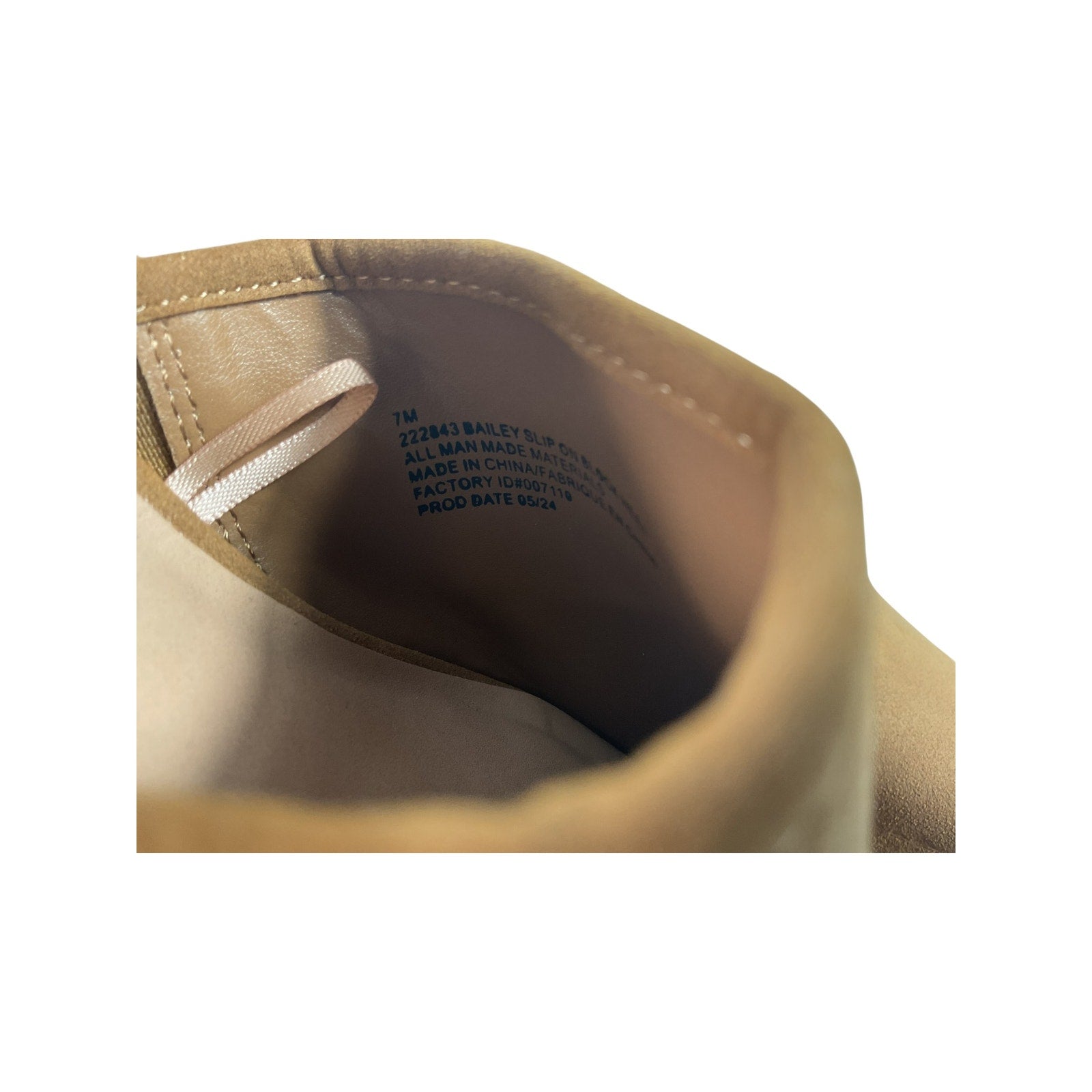 Zapatilla 7 (Maurices)