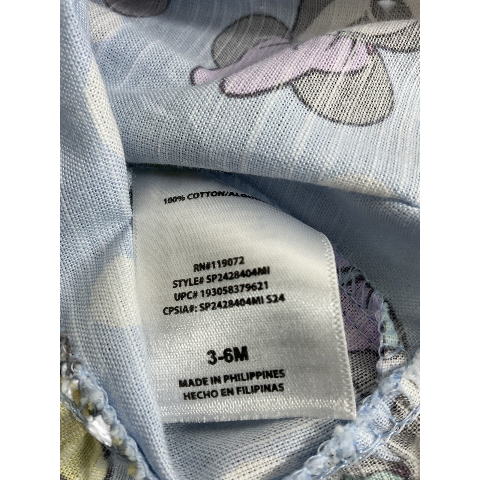 Traje de Bebe Niña 3-6M (Disney)