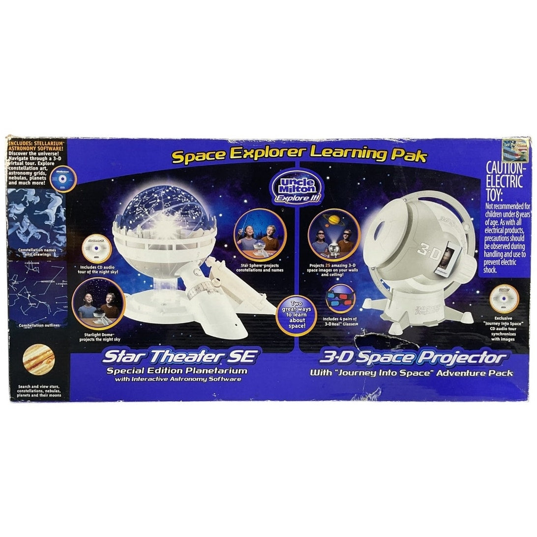 Kit de aprendizaje con proyector de planetario (Unce Milton)