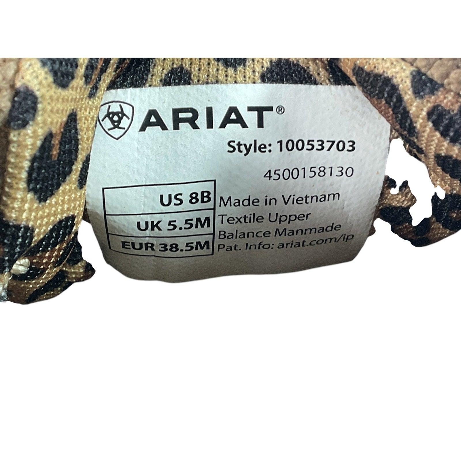 Zapato 8 (ARIAT)