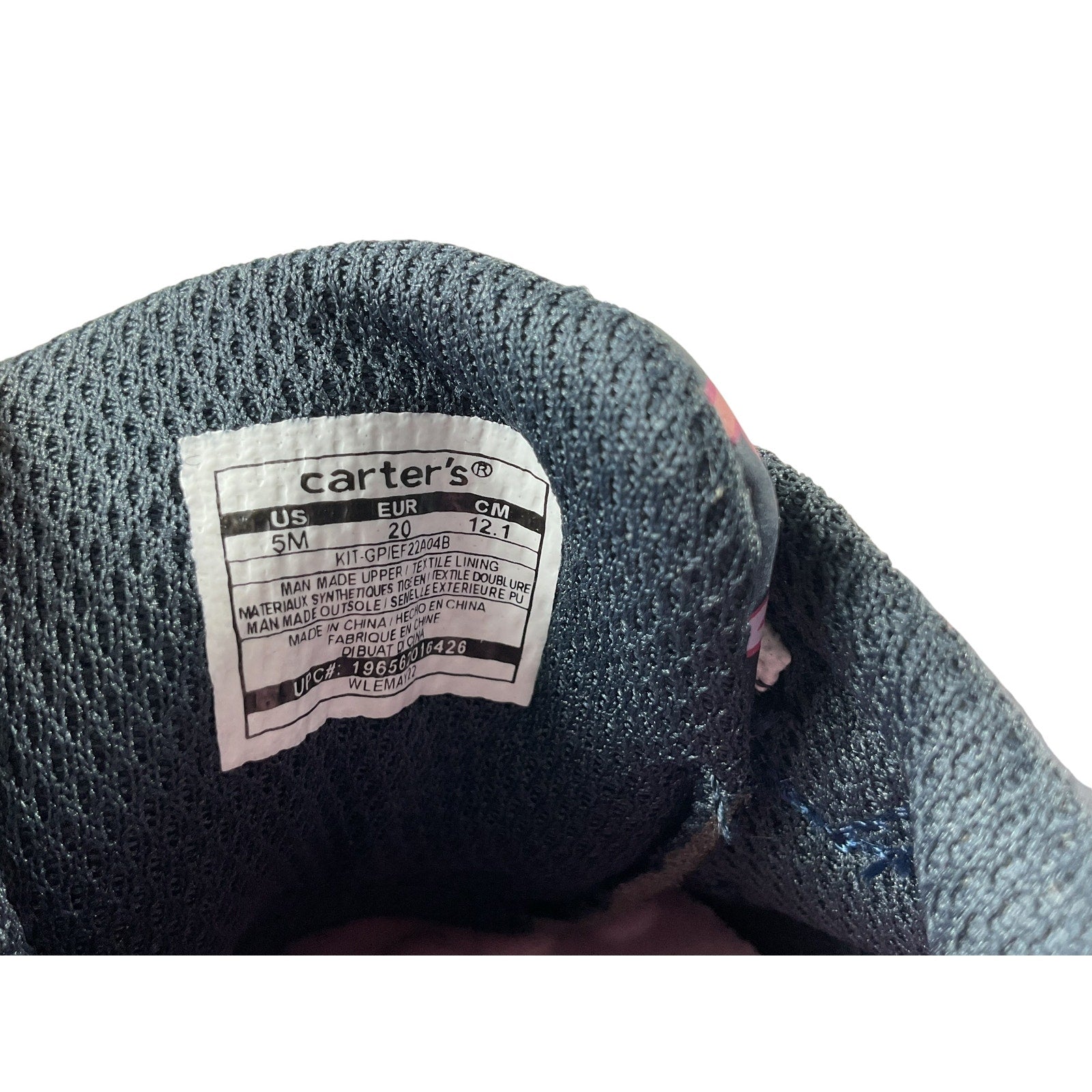 Tenis niña 5M (Carter’s)