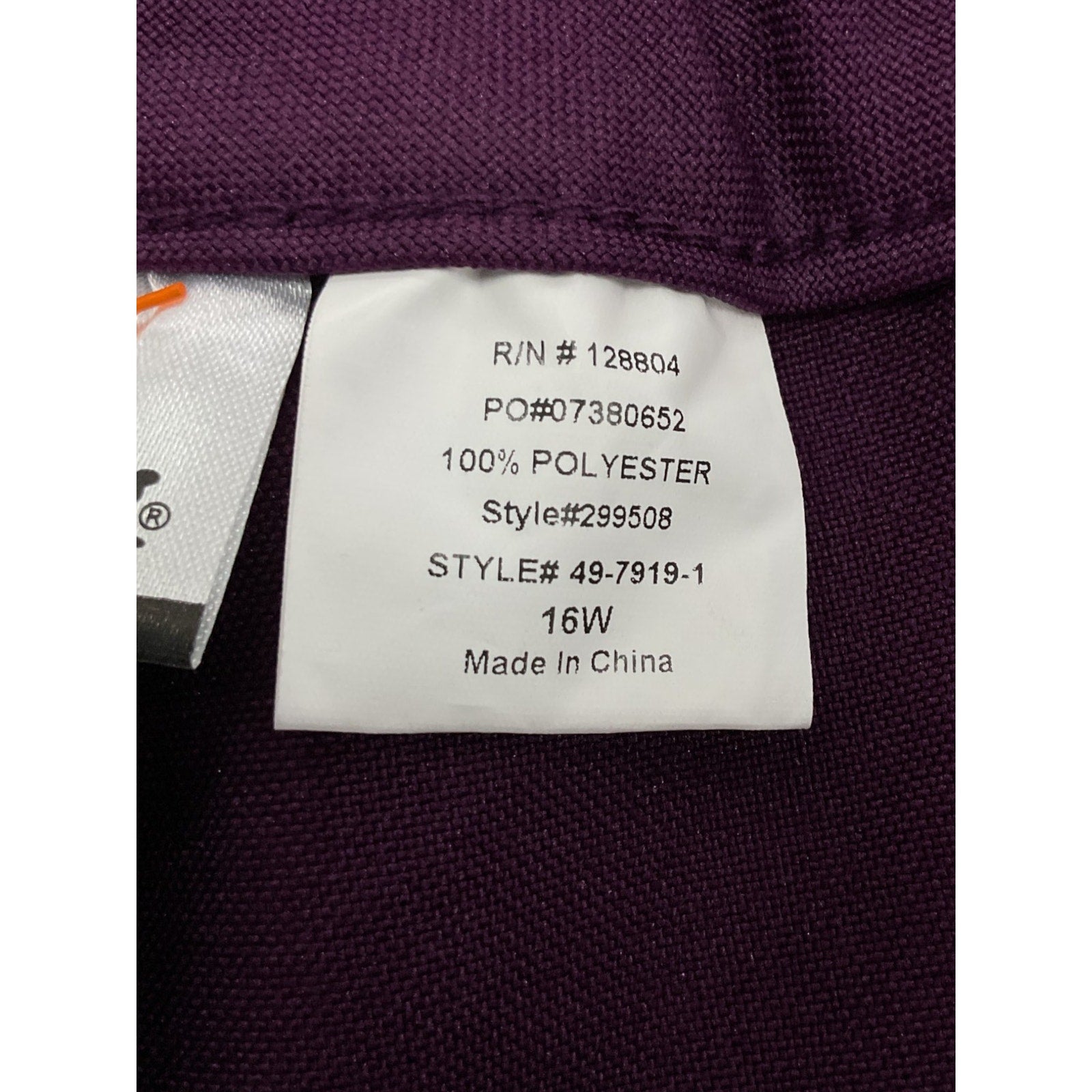 Pantalon 16W