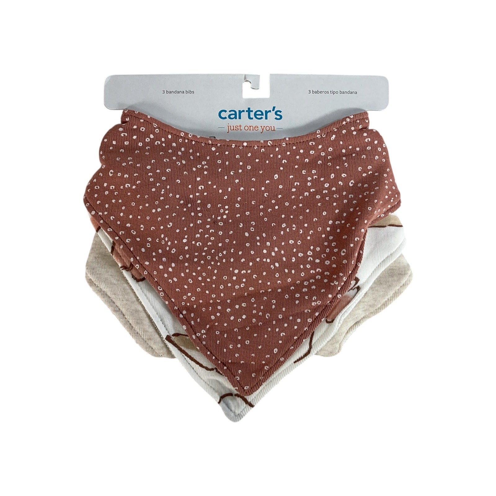 Set de baberos tipo bandana (Carter’s)