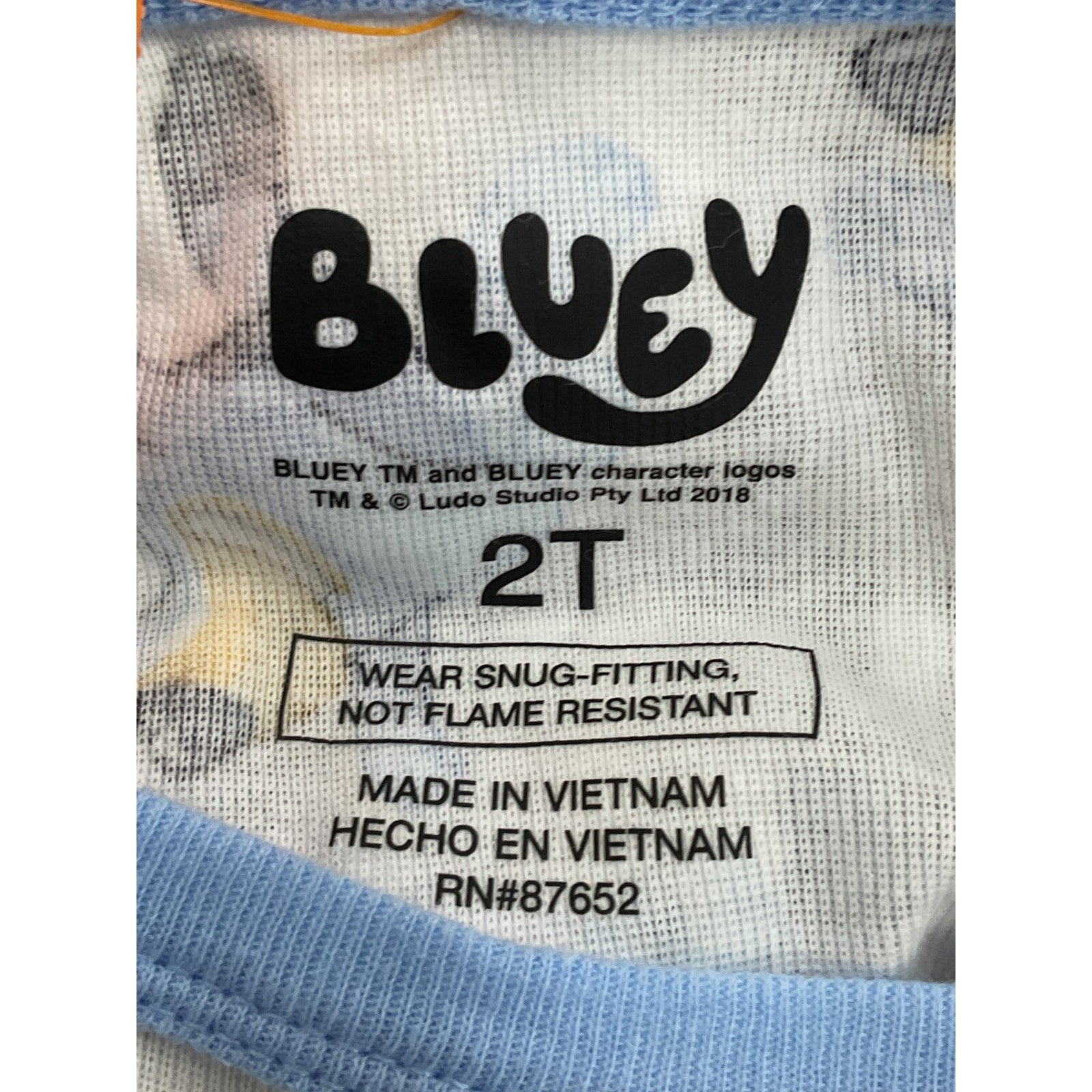 Camisa Niño 2T (Bluey)
