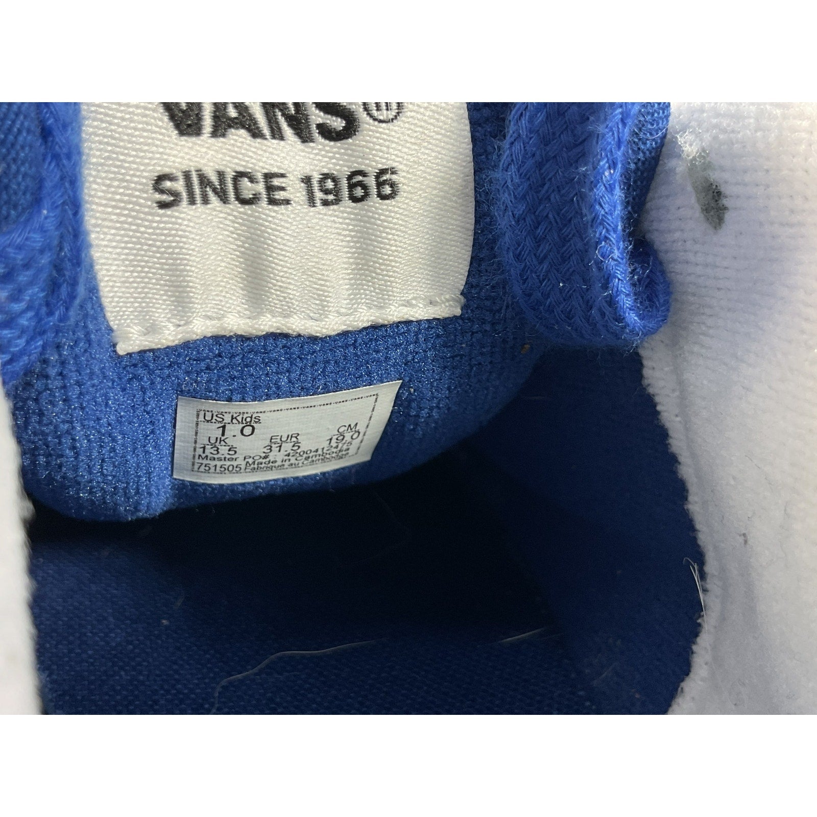 Tenis niño 1 (Vans)