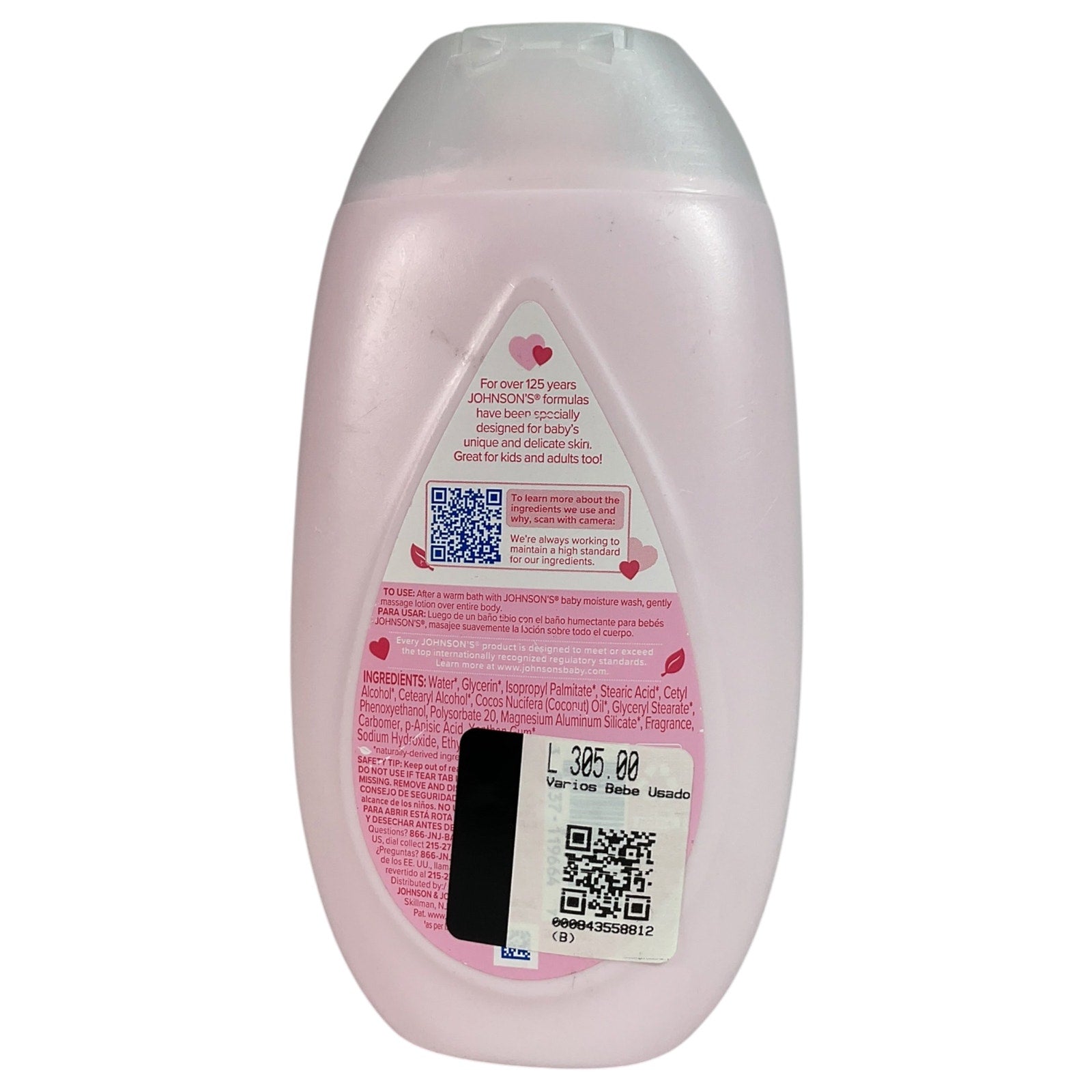Crema corporal (Jhonson’s baby)