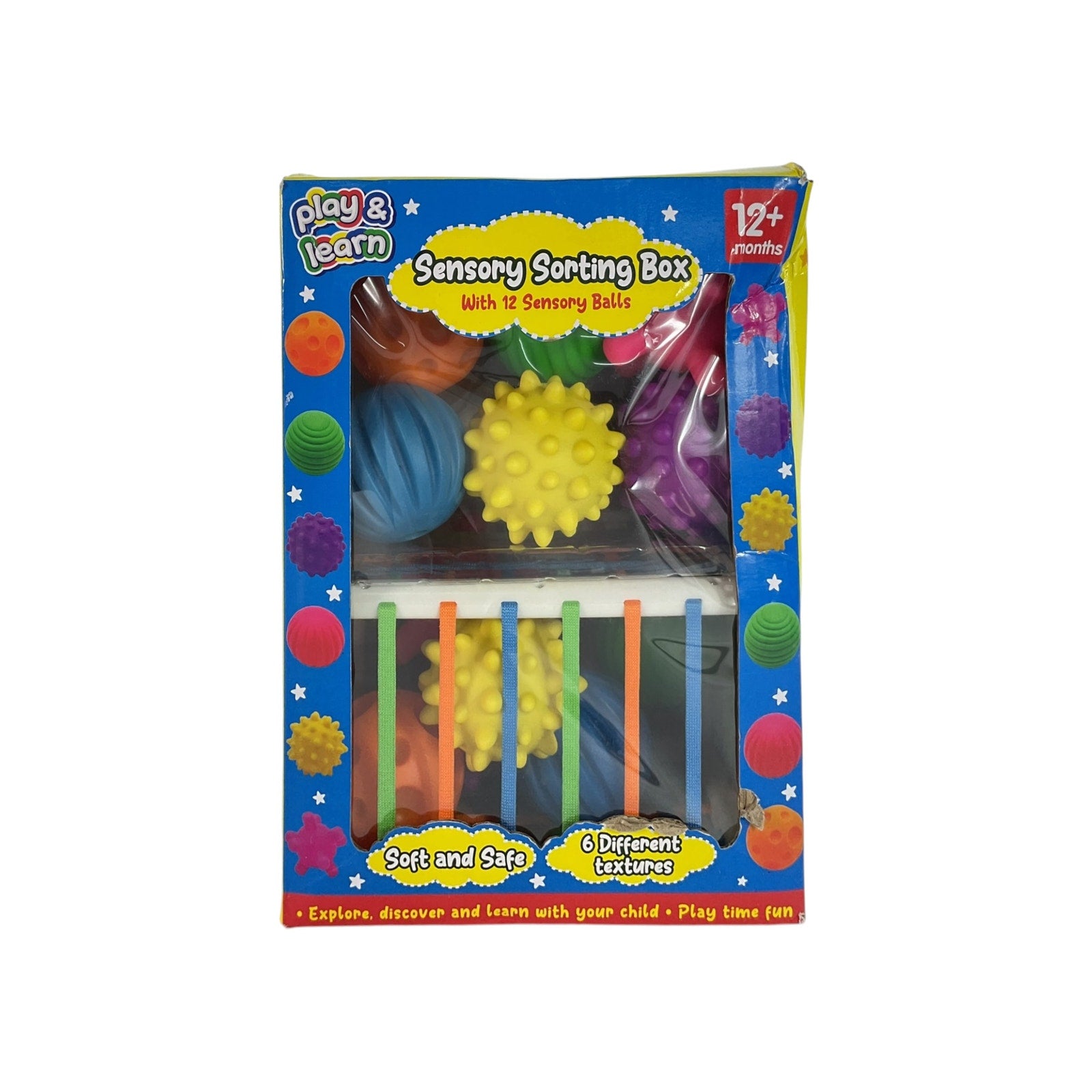 Cubo de exploración sensorial (Play & Lear)