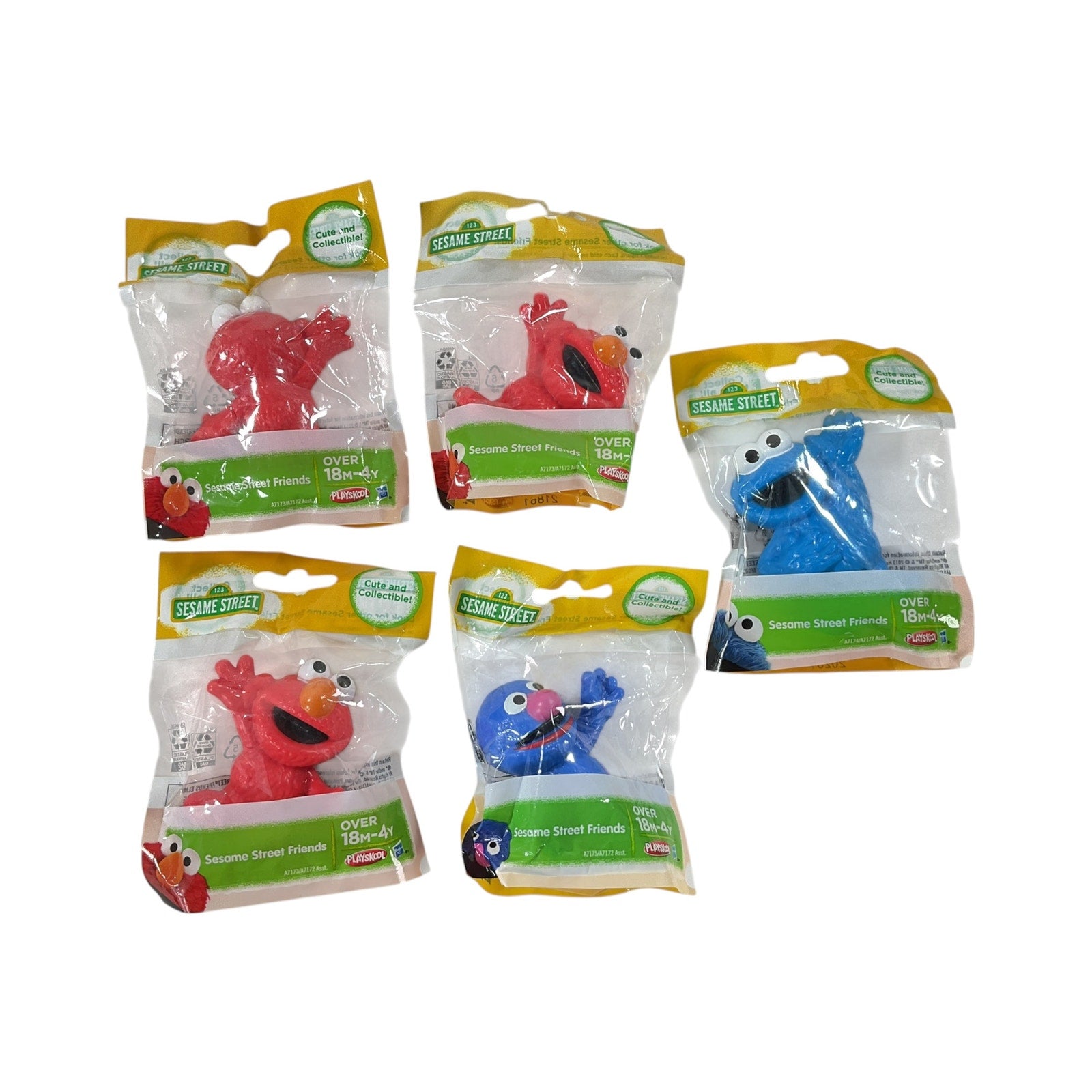 Figuras de juguete coleccionables (SESAME STREET)