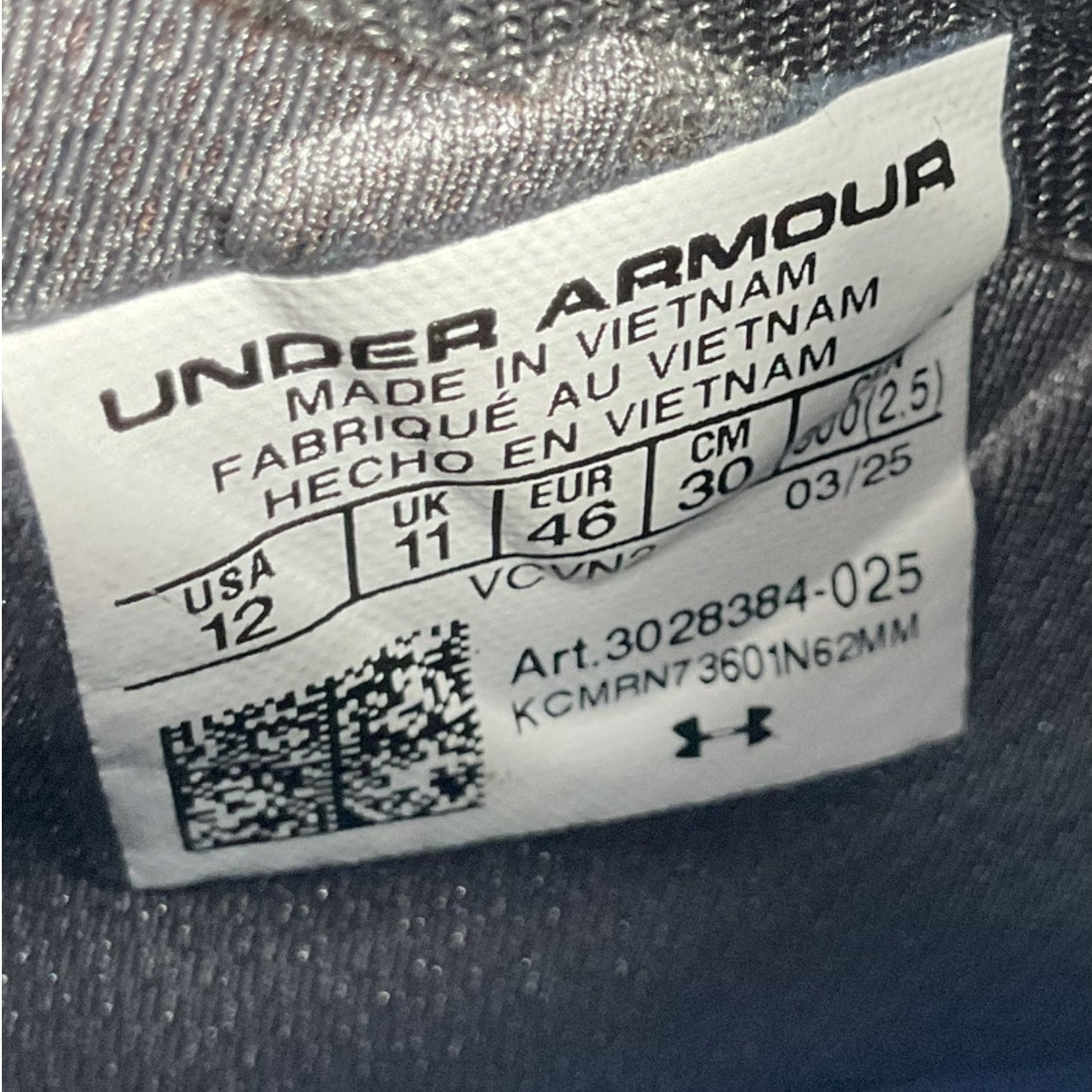 Tenis 12 (Under Armour)