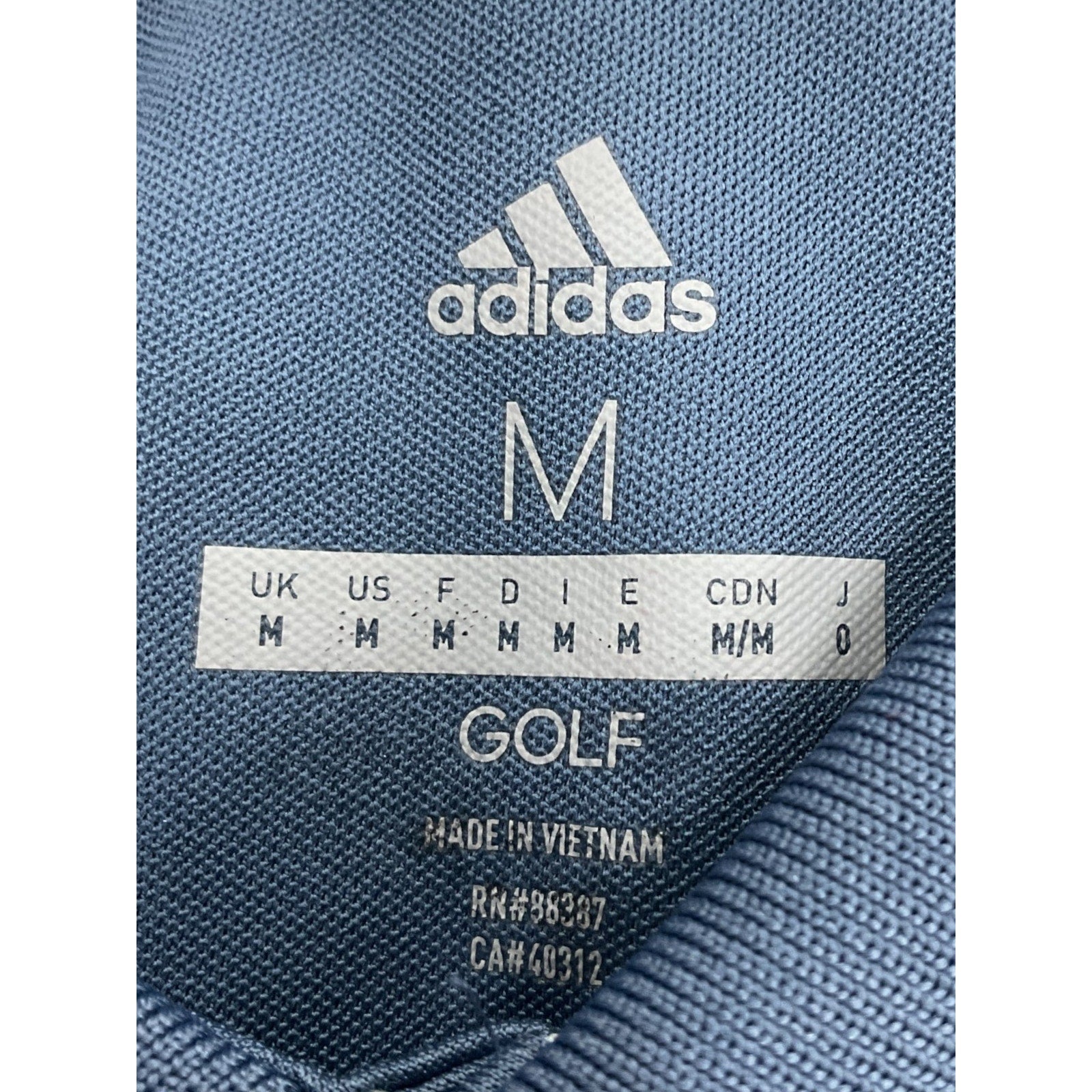 Camisa Tipo Polo M (Adidas)