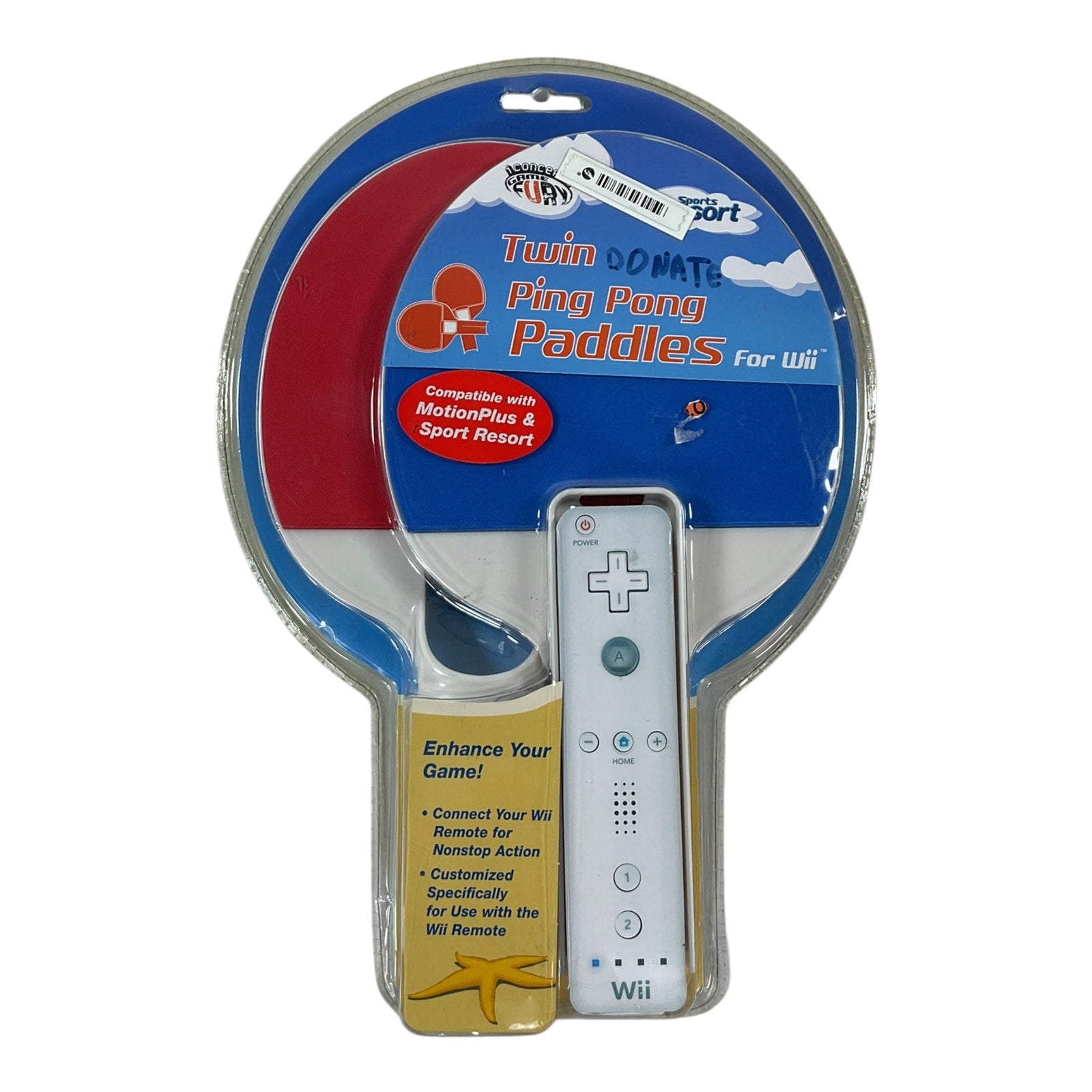 Palas de ping pong para Wii