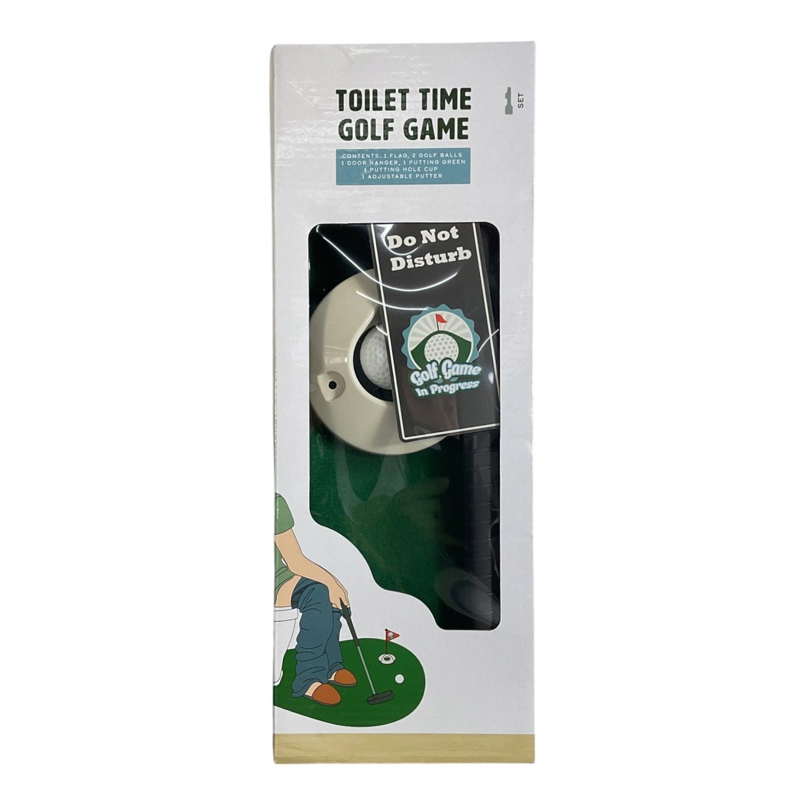 Set de juego de golf para baño