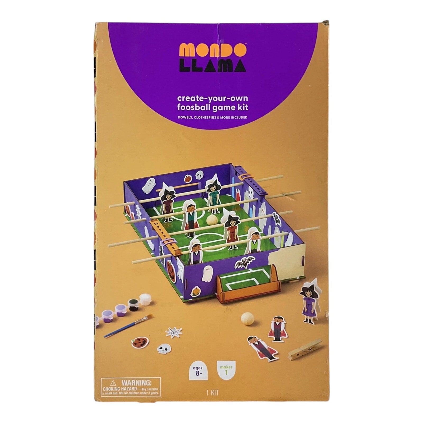 Kit para crear tu propio futbolito (Mondo Llama)