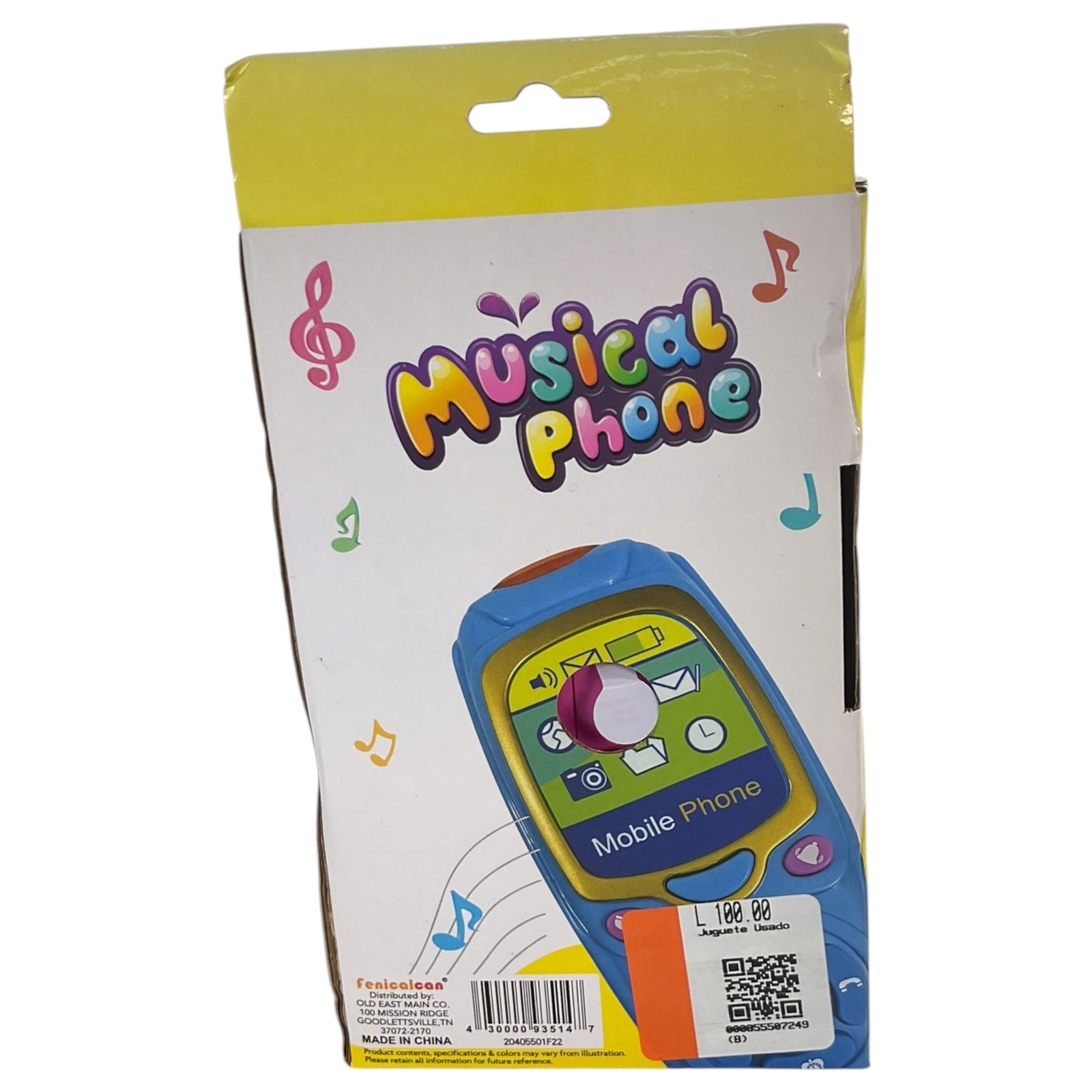 Juguete interactivo (Musical Phone)