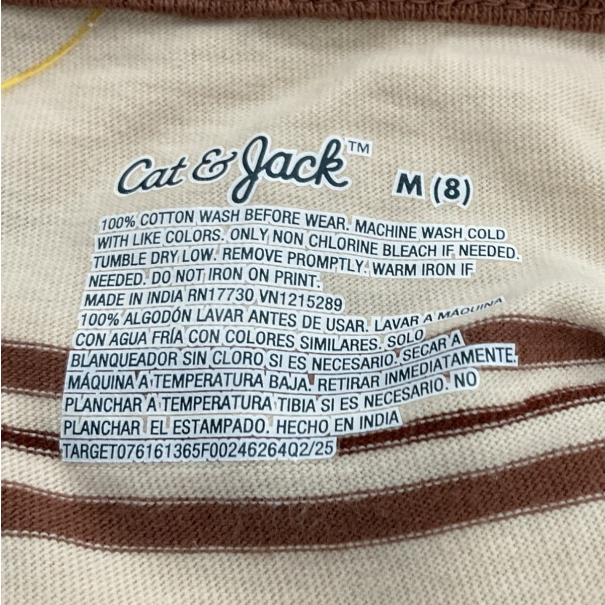 Camisa Niño M (Cat & Jack)