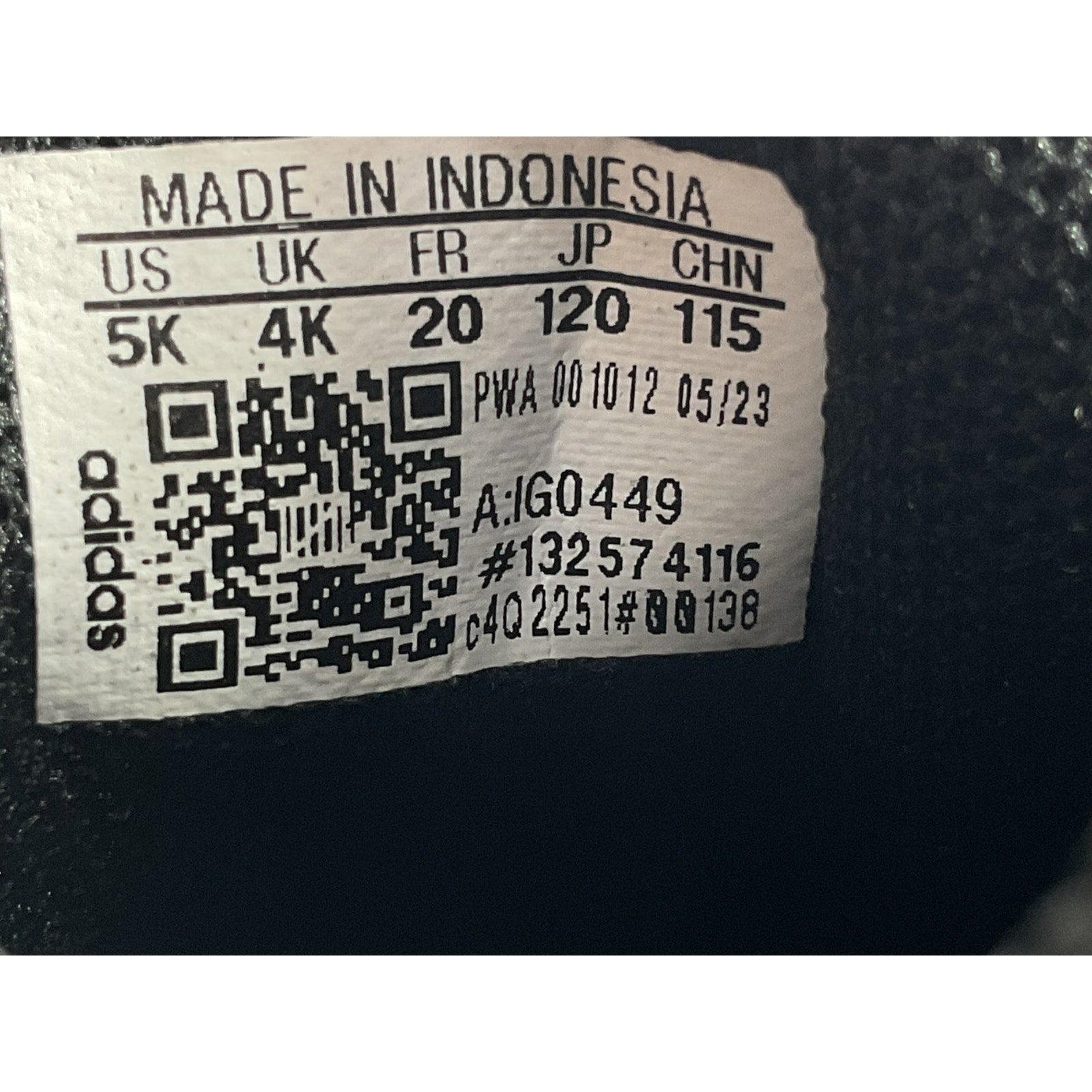 Tenis niña 5k (adidas)