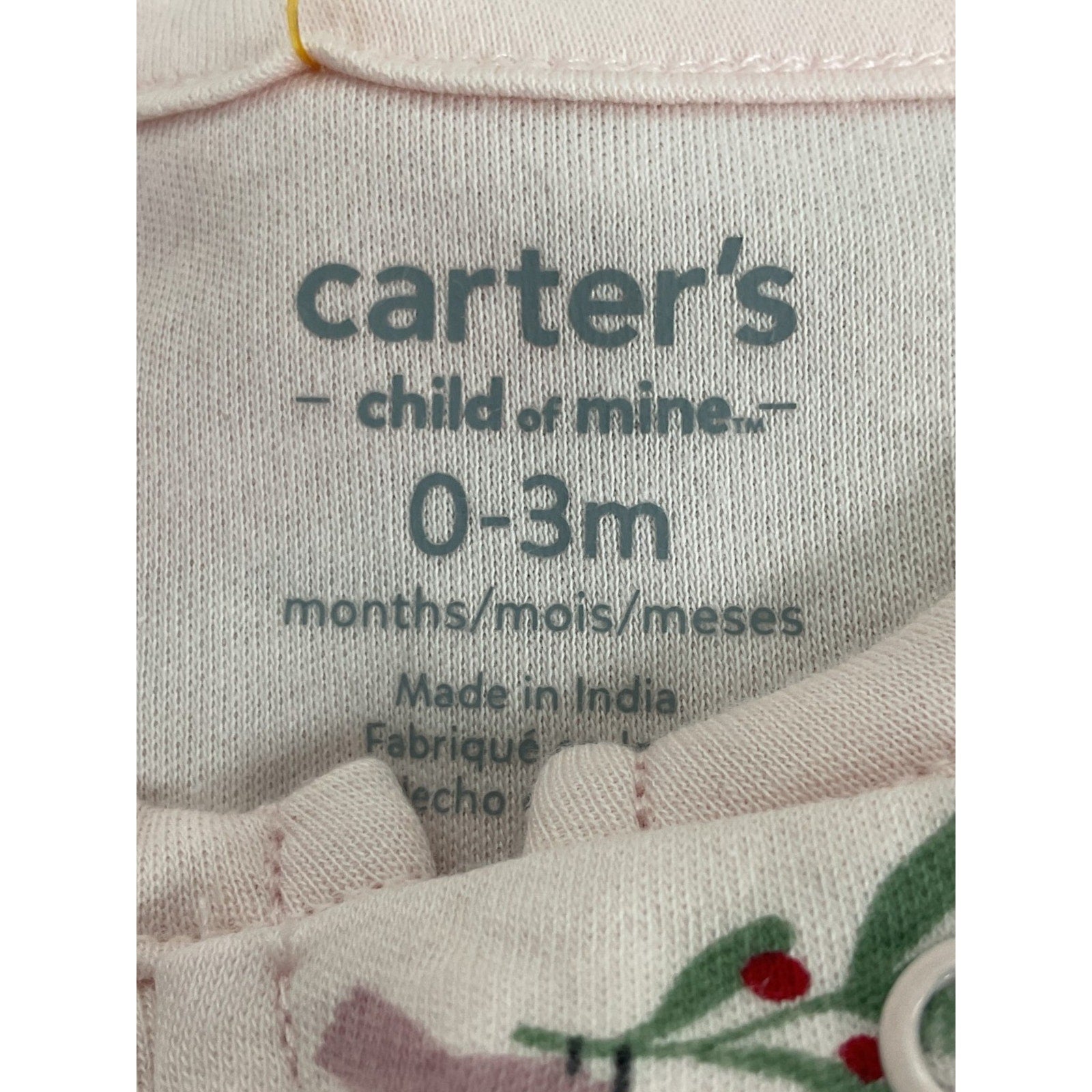 Traje de Bebe Niña 0-3M (Carter's)
