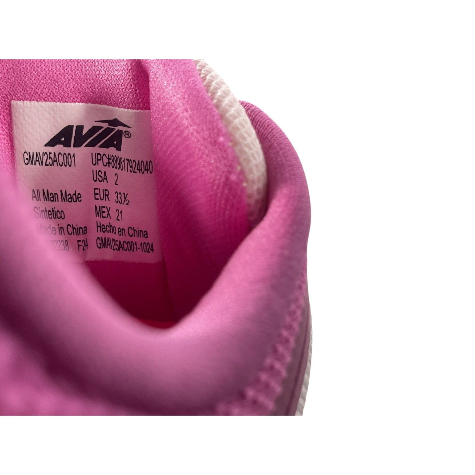Tenis niña 2 (AVIA)