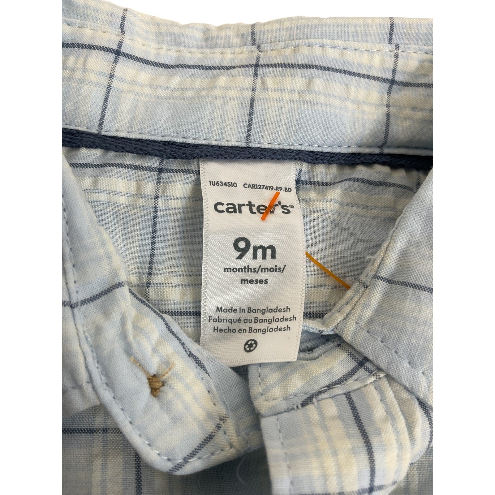 Camisa niño 9M (Carter's)