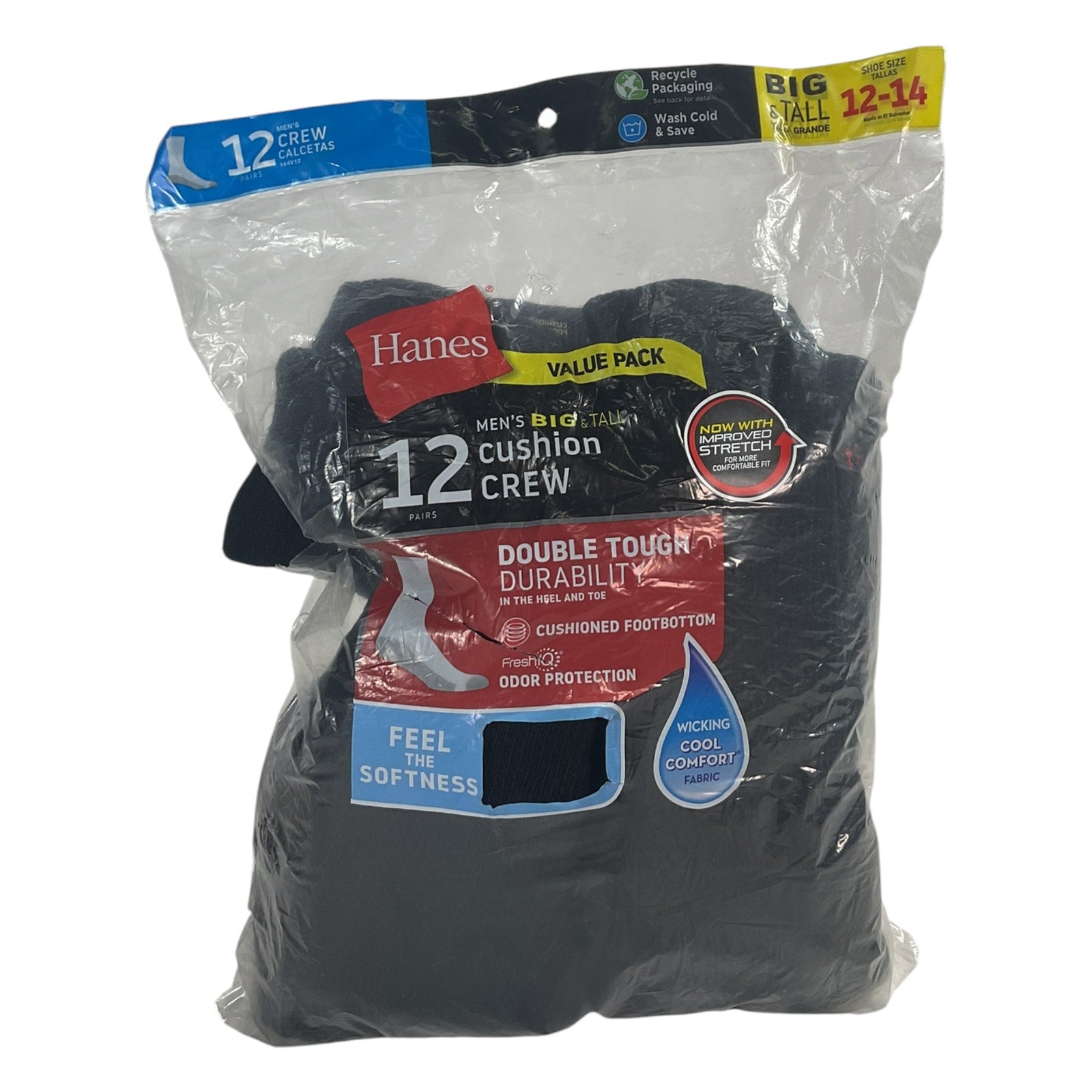 Set de calcetas 12-14 (Hanes)