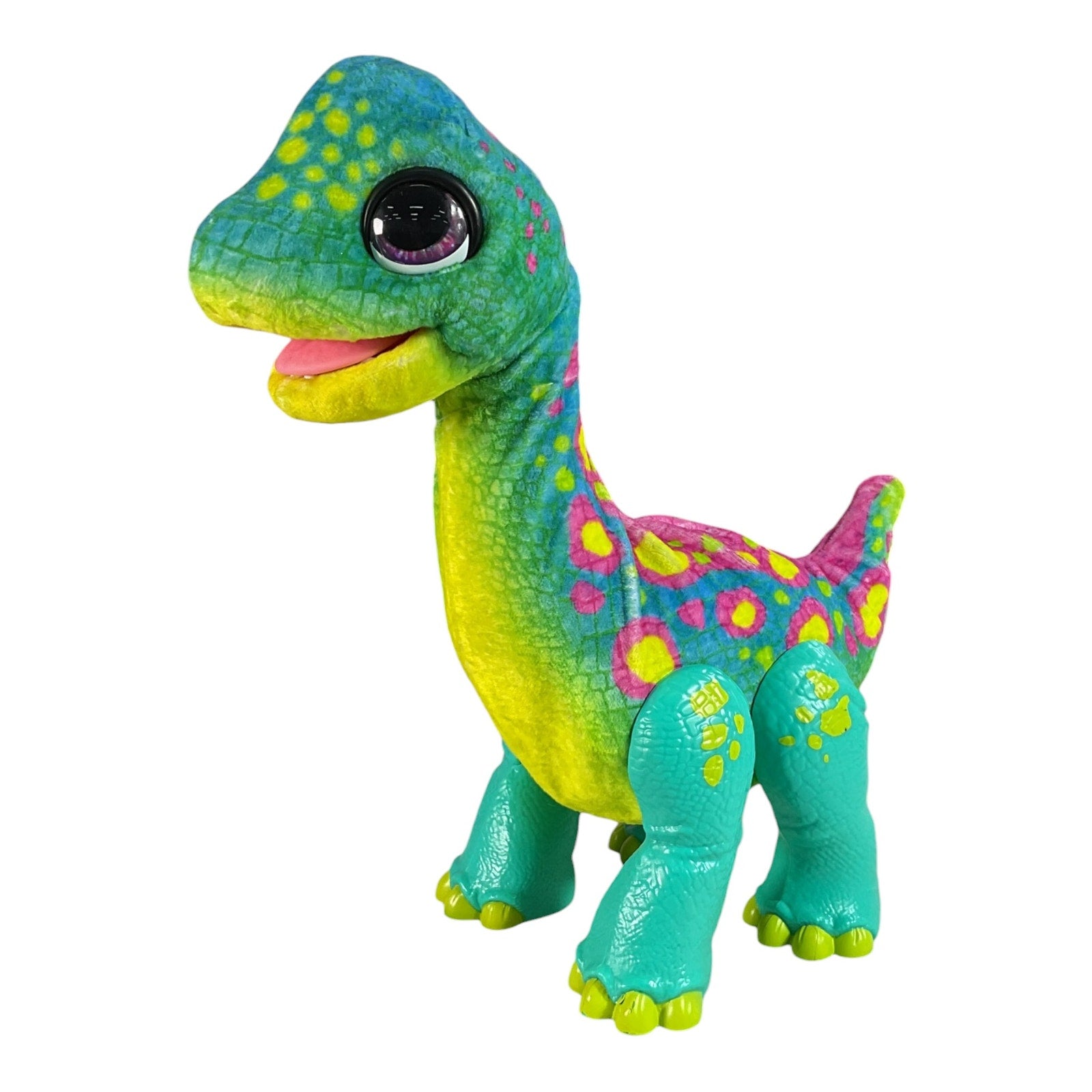 Peluche interactivo de dinosaurio