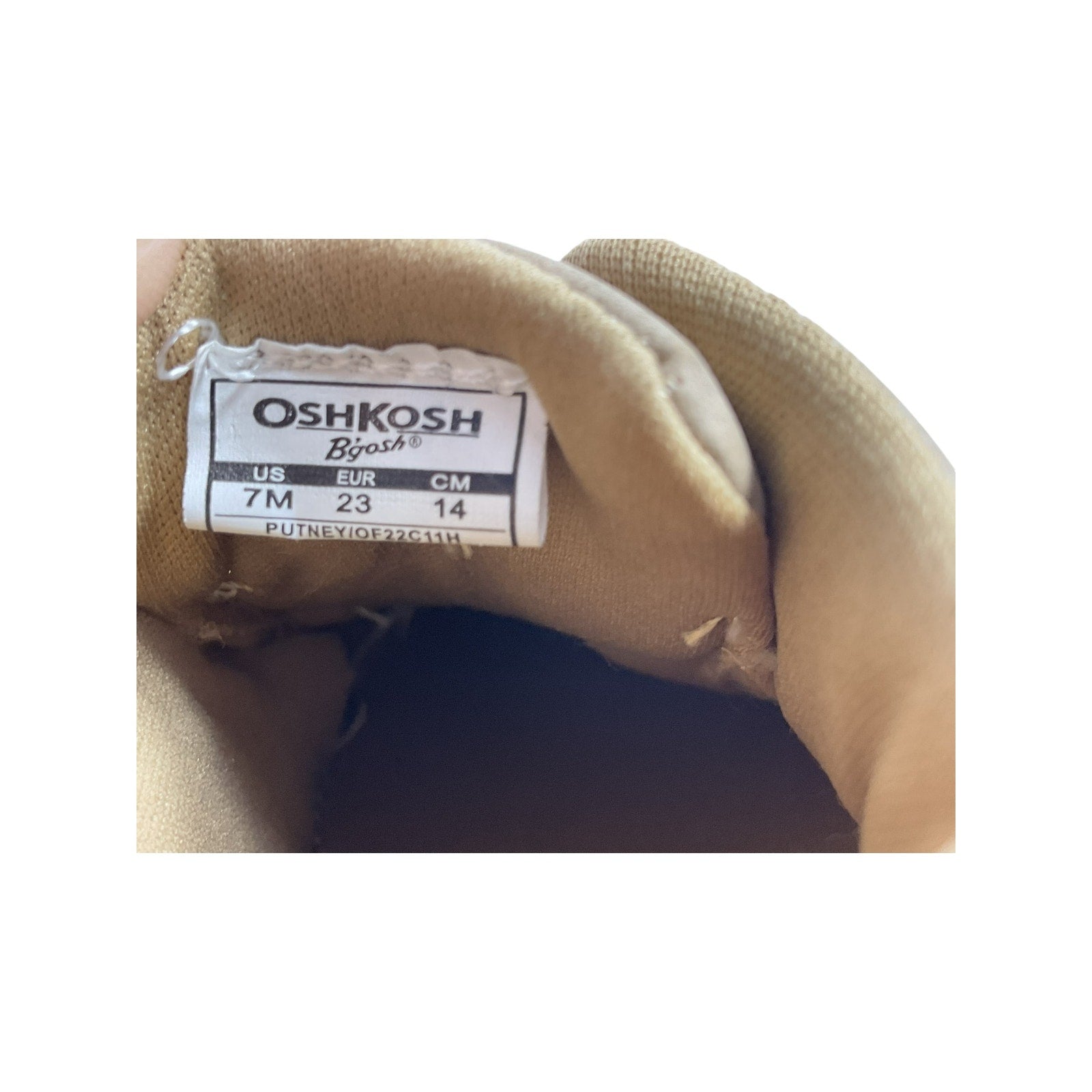 Zapato niño 7M (OSHKOSH)