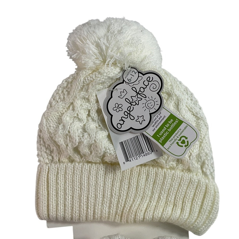 Set de gorro y calcetines niña 6-12 (Angelface)