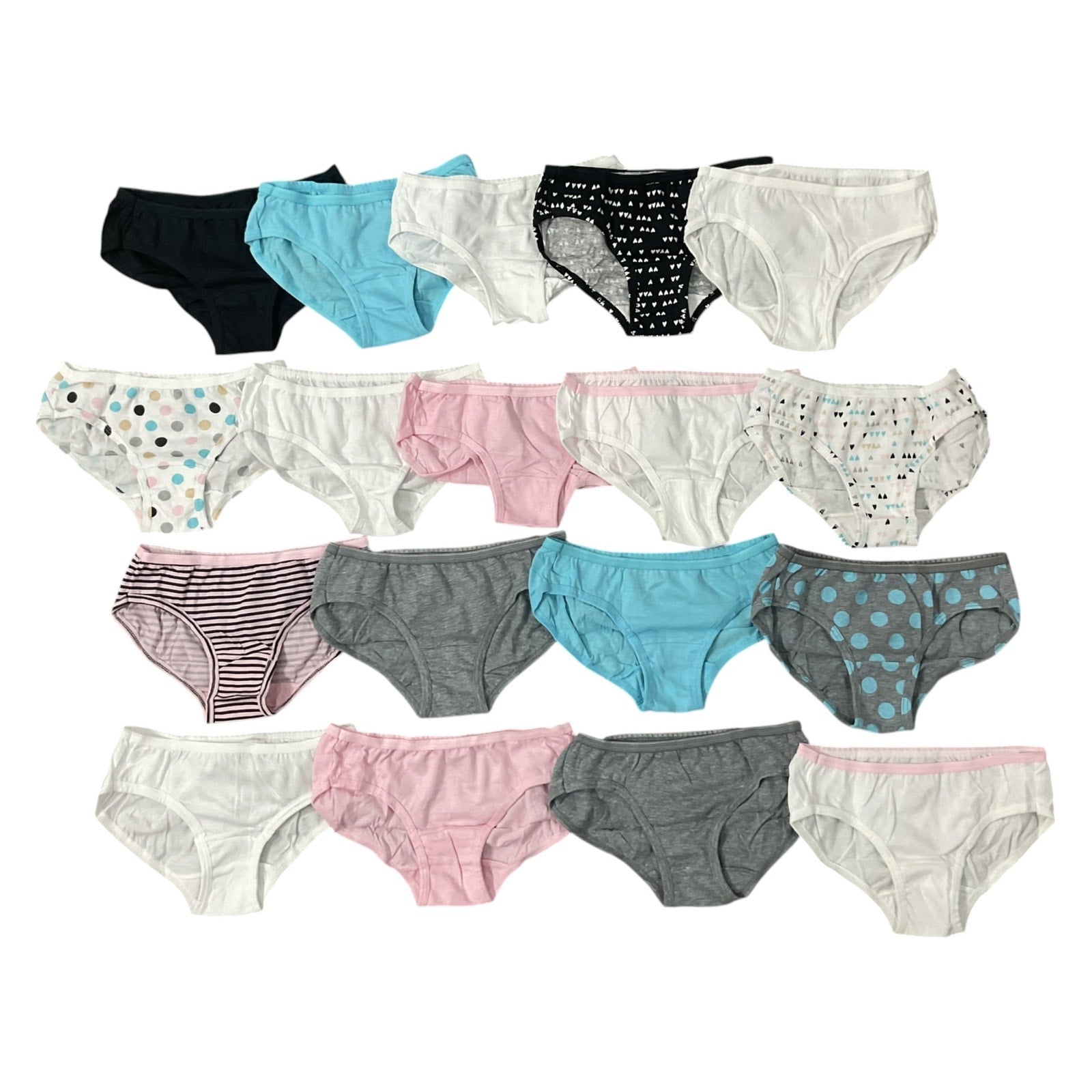 Set de ropa interior niña 8 (Hanes)