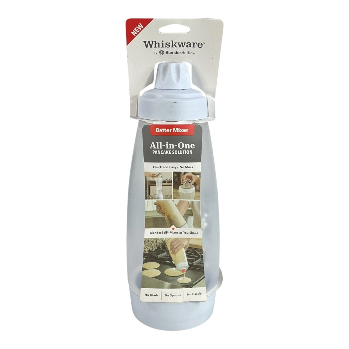 Botella mezcladora y dispensadora de masa (Wishkware)