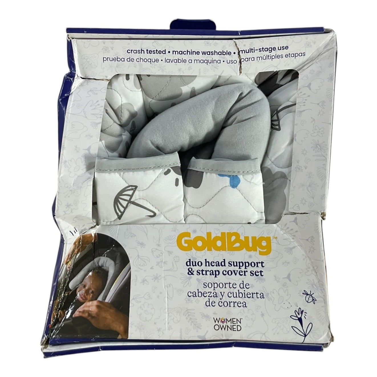 Cojín de soporte para silla de bebe (GoldBug)