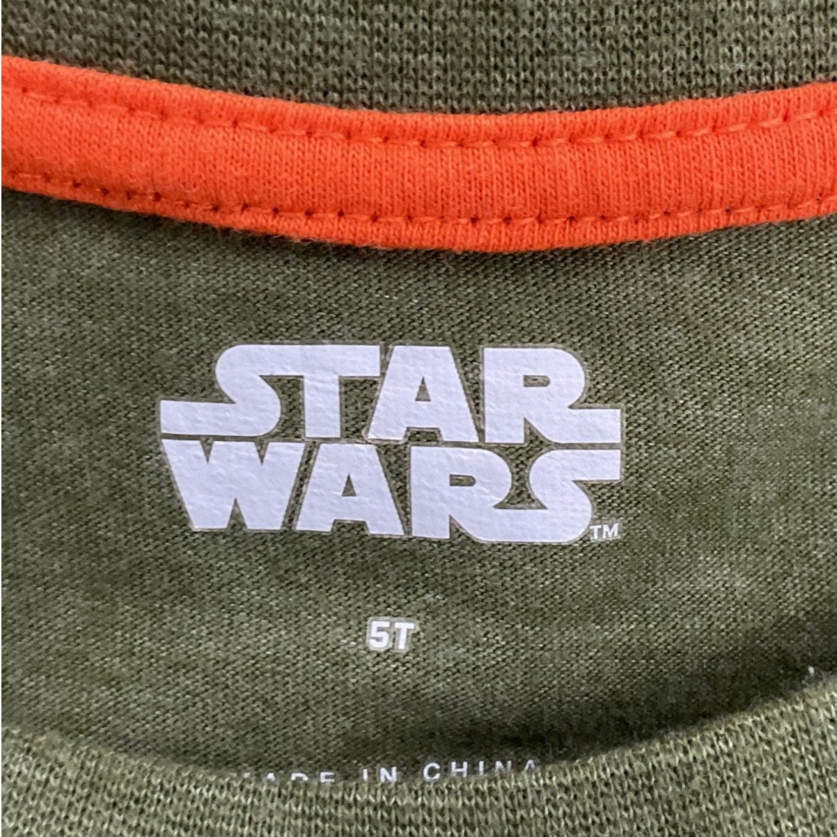Camisa Niño 5T (Star Wars)