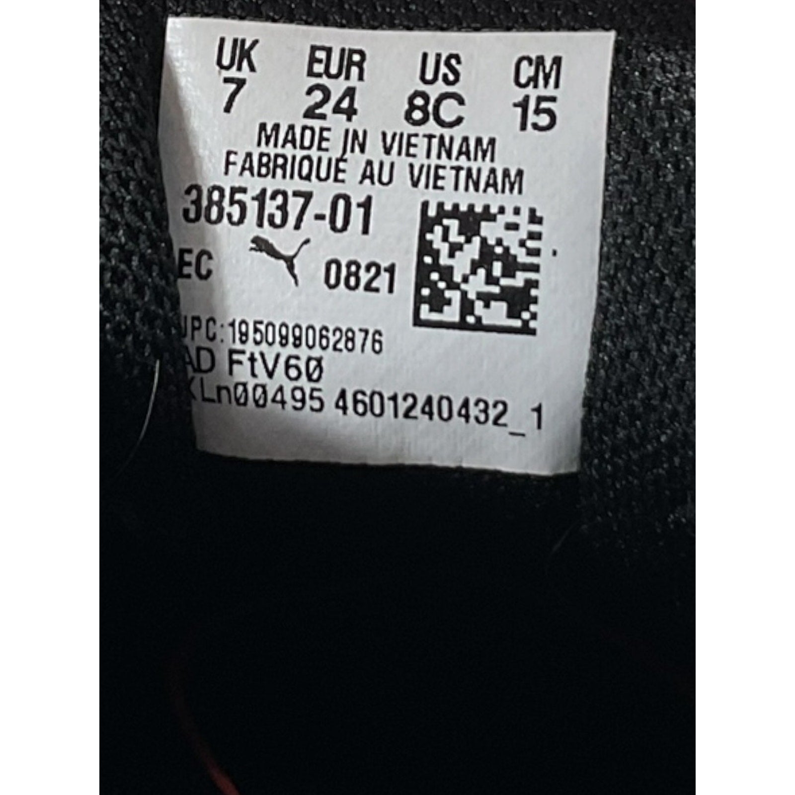 Tenis niño 7 (Puma)