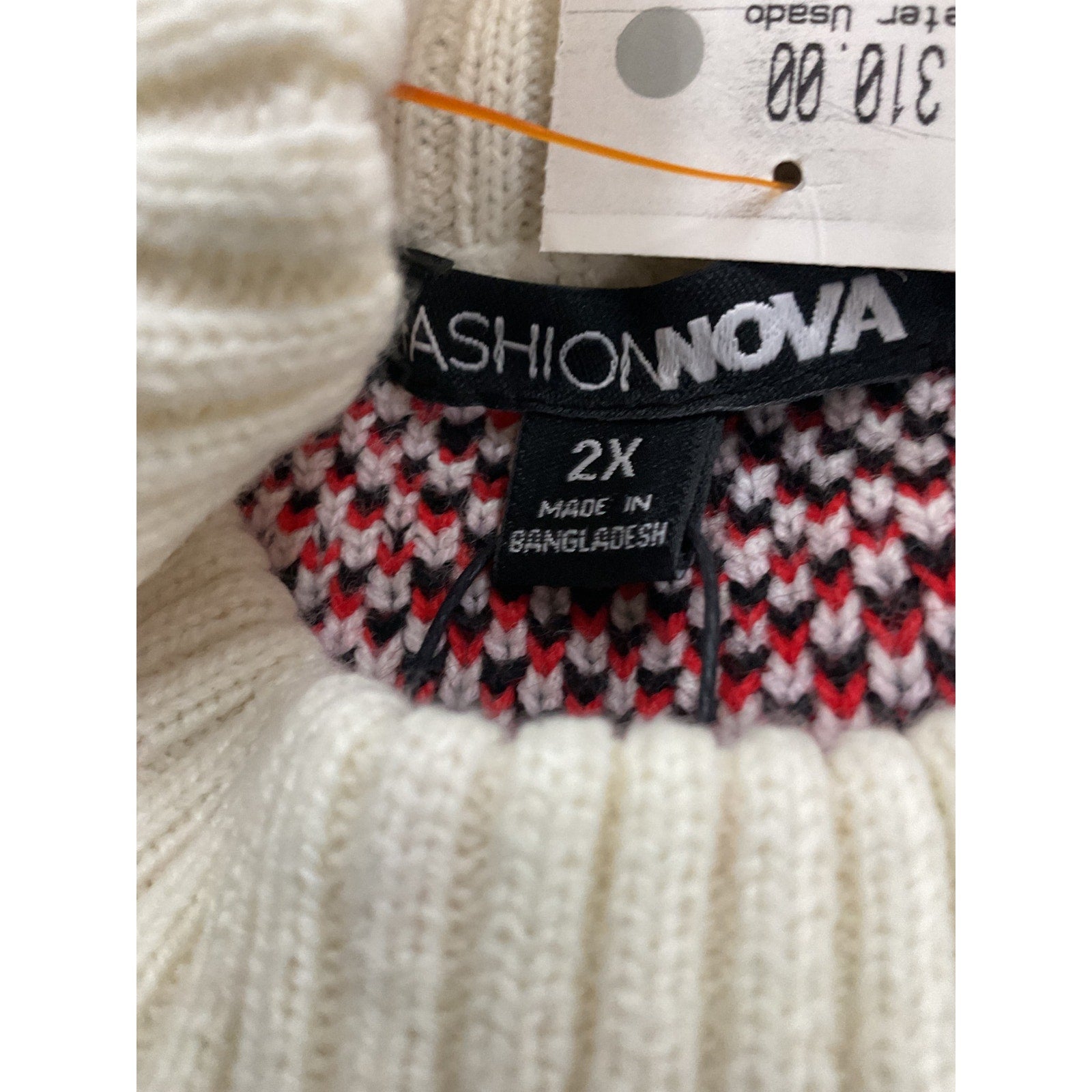 Sueter 2X (Fashion Nova)