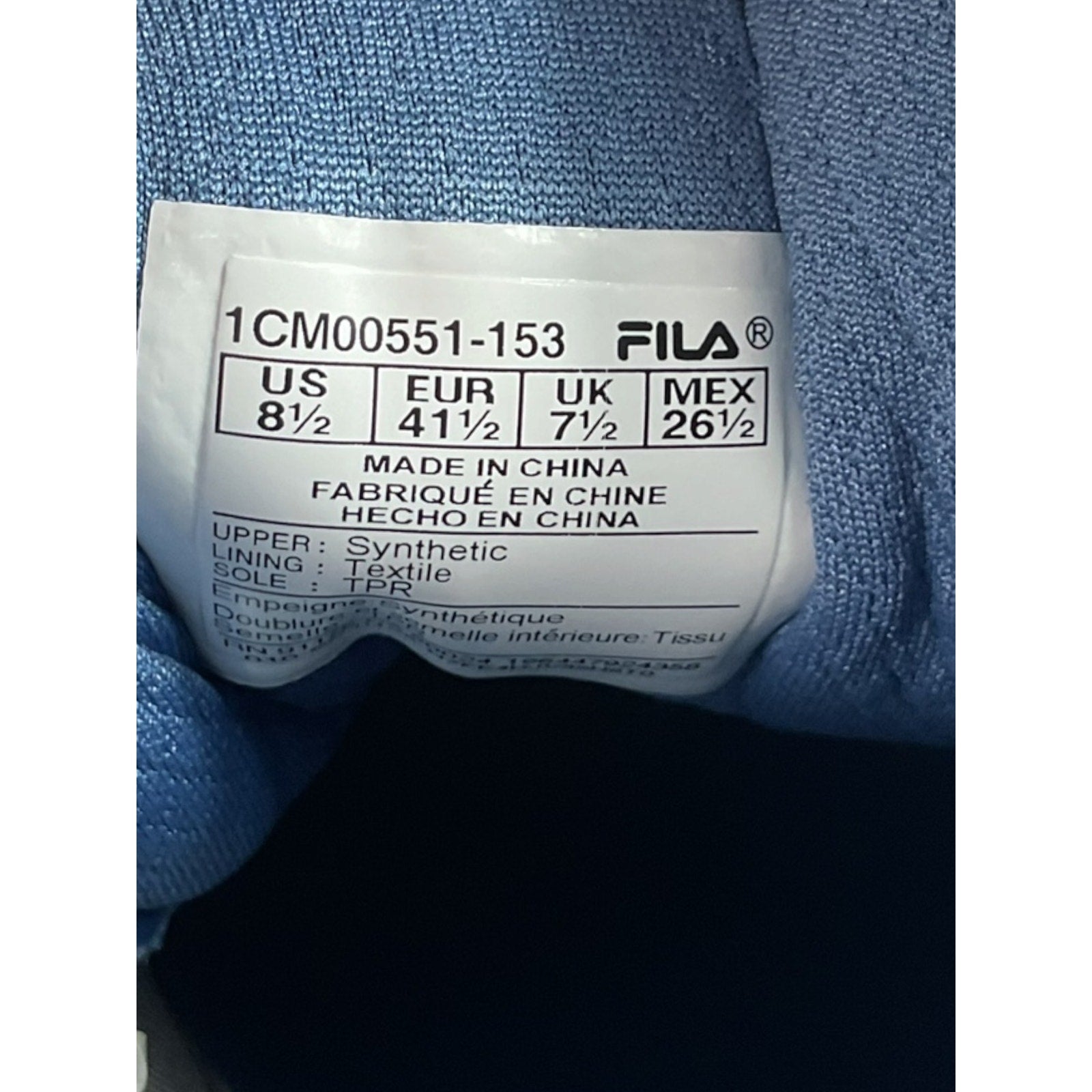 Tenis 8.5 (FILA)