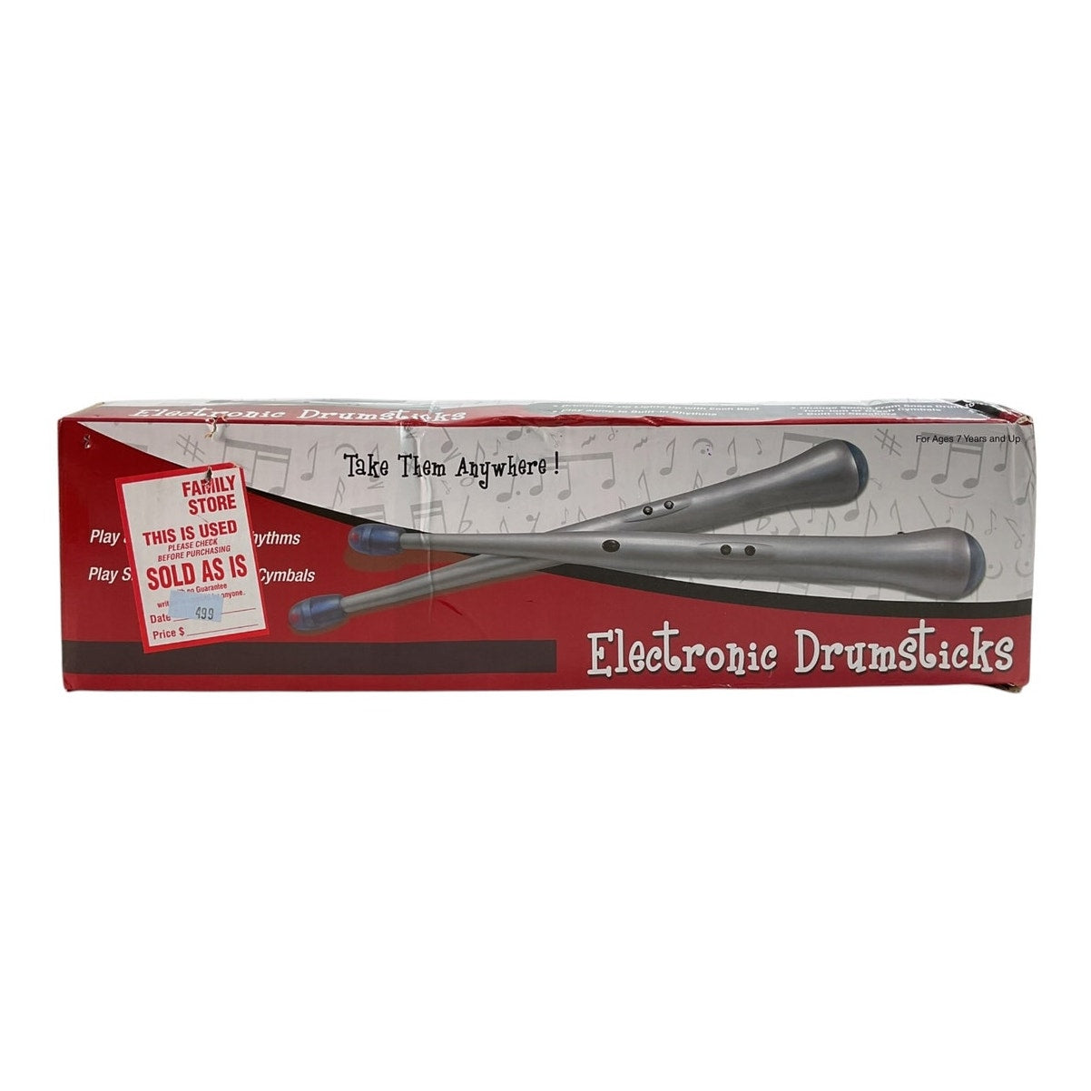 Baquetas electrónicas de juguete (Electronic Drumsticks)