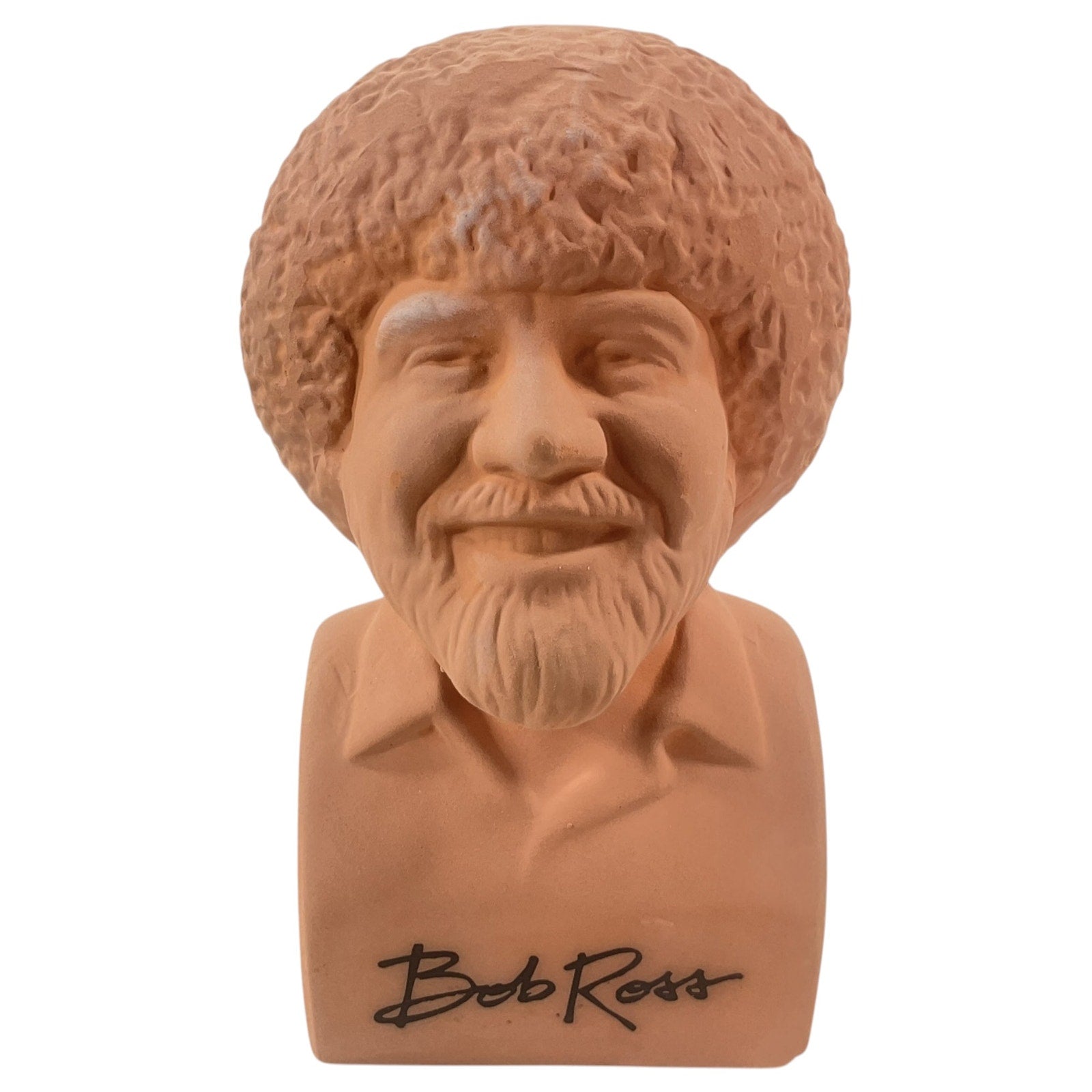 Macetero de Bob Ross (Chía Pet)