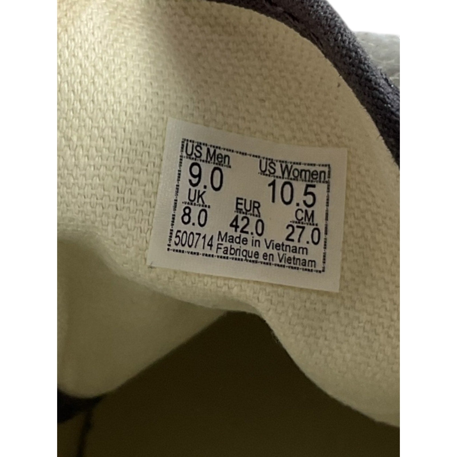 Tenis 9 (Vans)